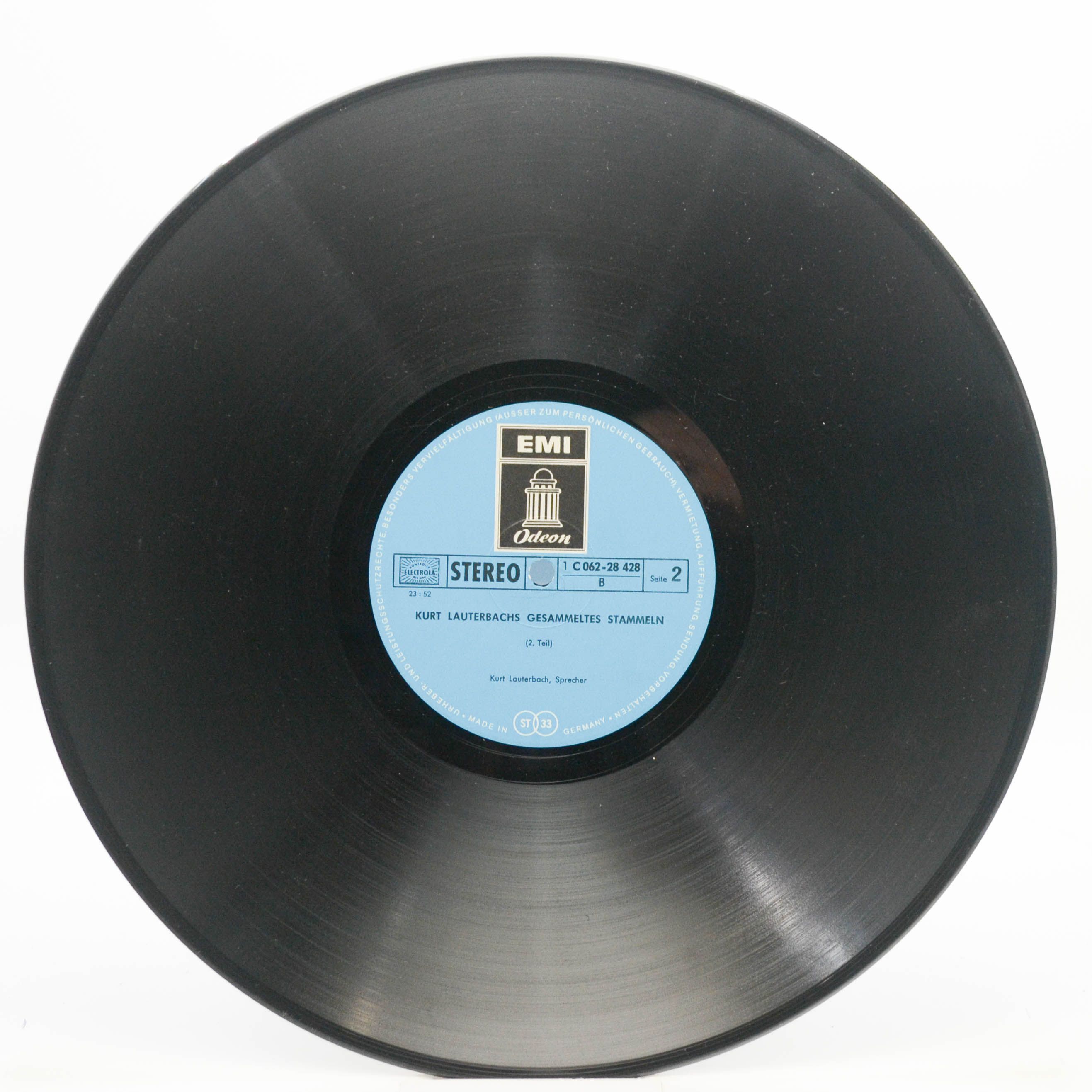 Виниловая пластинка Kurt Lauterbach — Kurt Lauterbachs Gesammeltes Stammeln, 1973