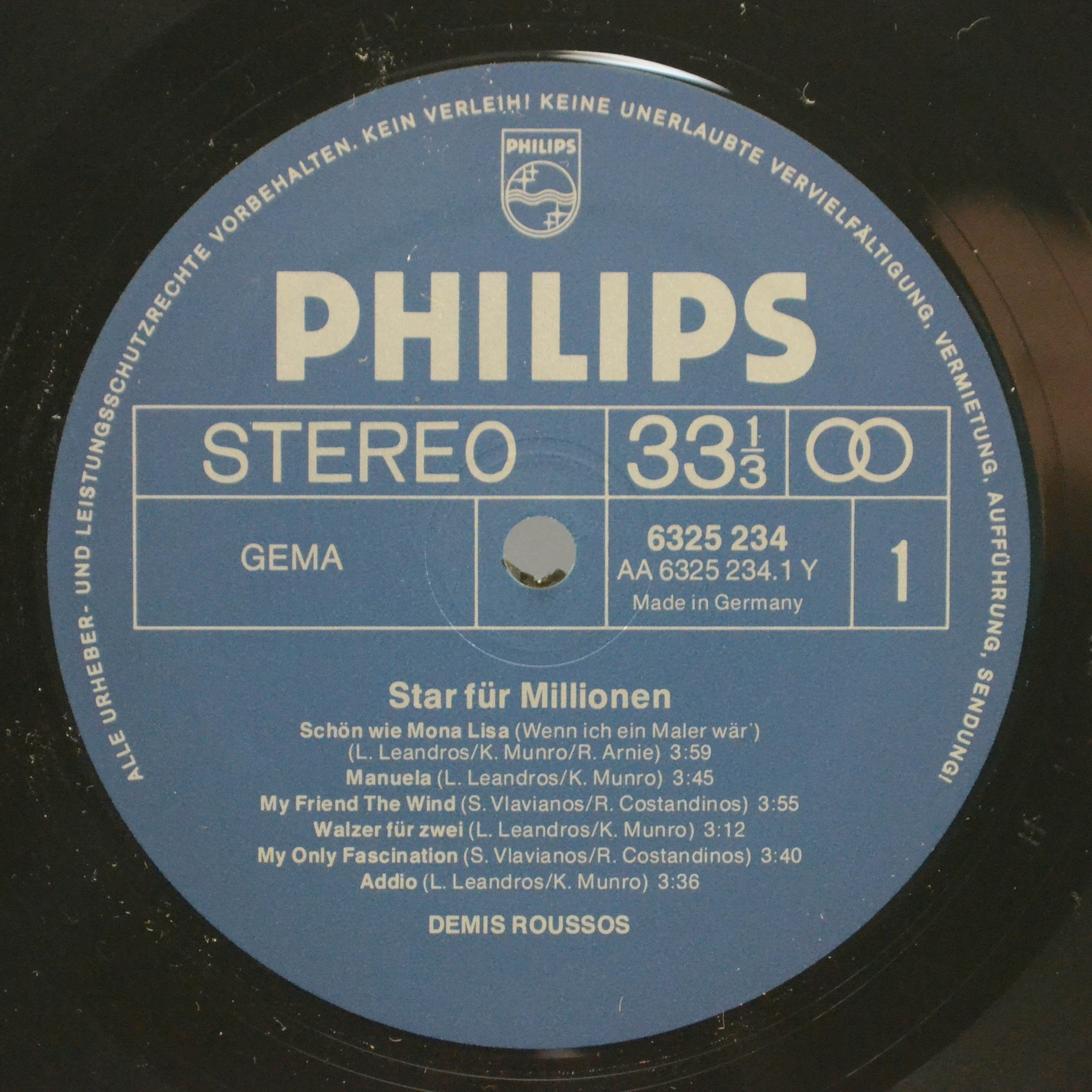 Demis Roussos — Star Für Millionen,