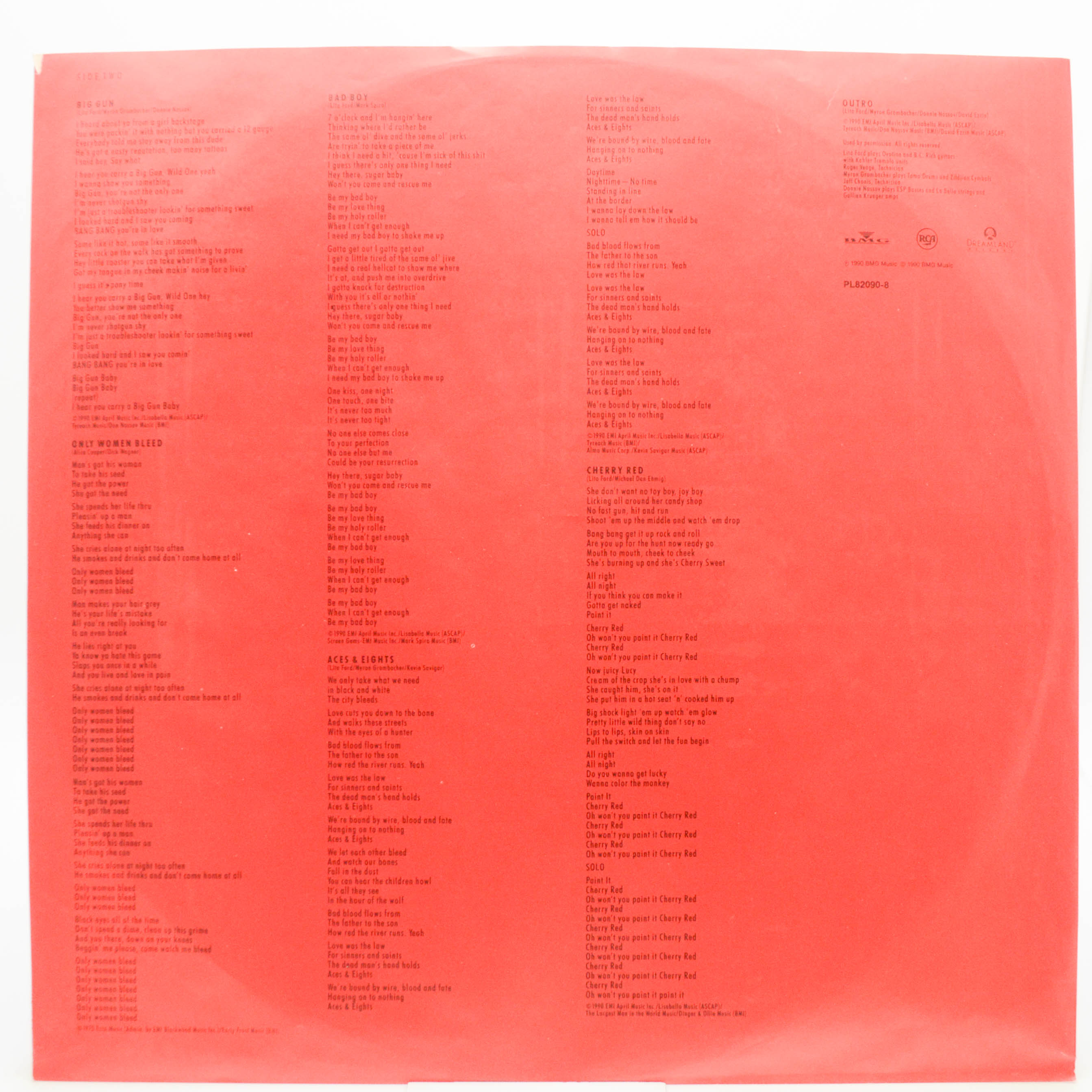 Lita Ford — Stiletto, 1990