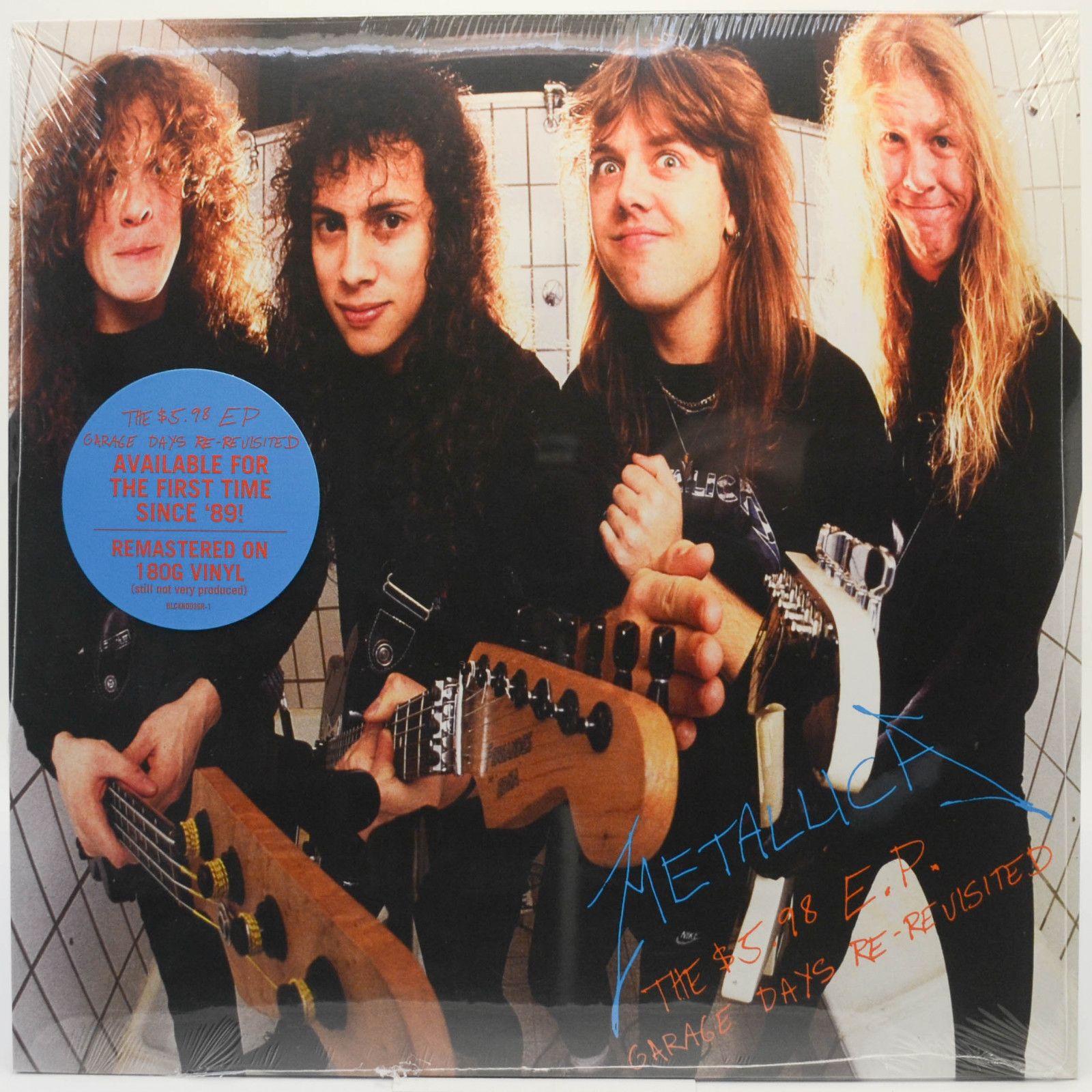 Metallica — The $5.98 E.P. - Garage Days Re-Revisited, 1987