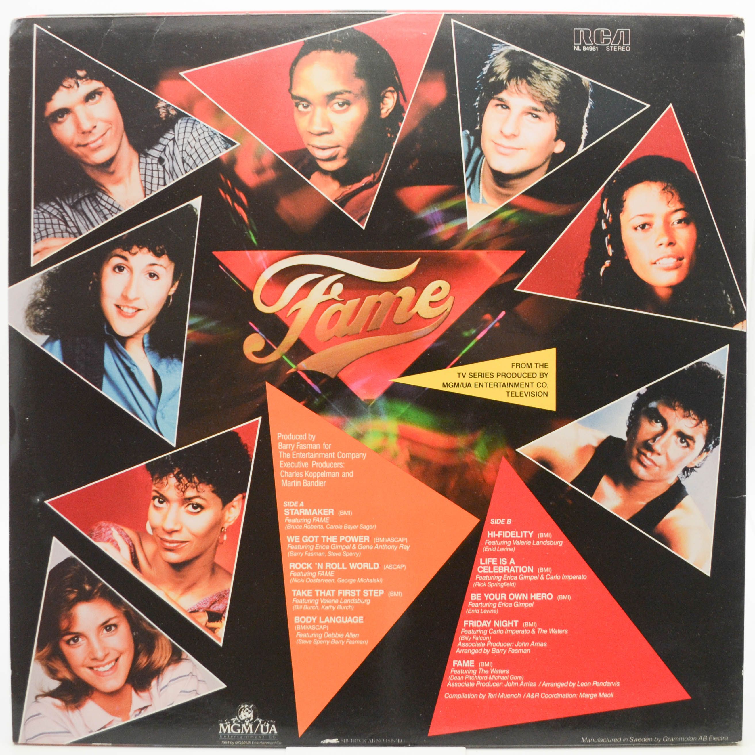 Виниловая пластинка Kids From Fame — Best Of Fame, 1984