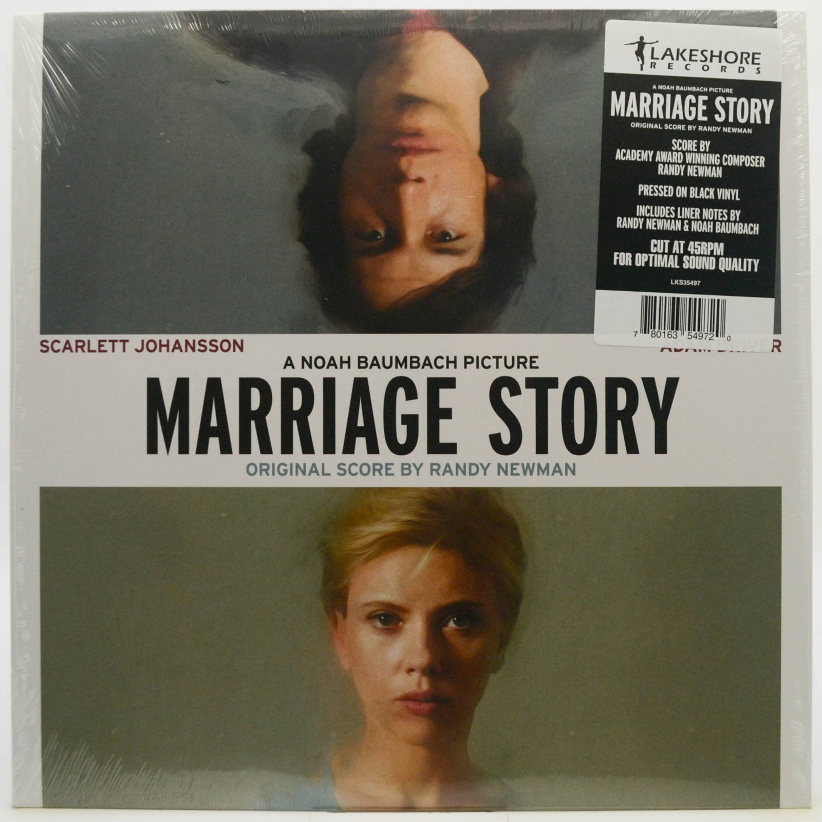 Виниловая пластинка Randy Newman — Marriage Story (Original Score) (USA), 2019
