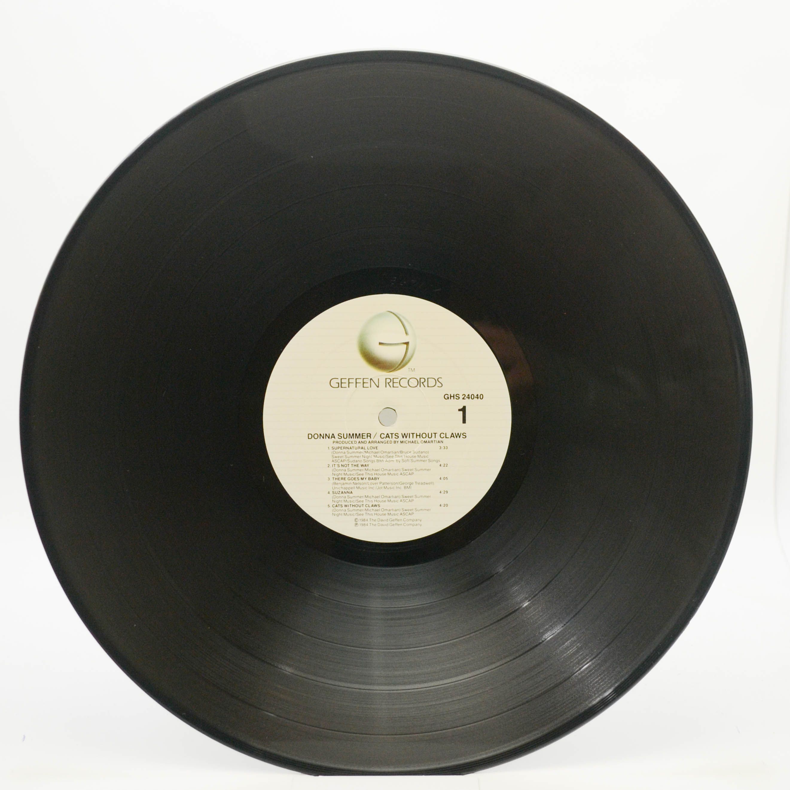 Donna Summer — Cats Without Claws (1-st, USA), 1984