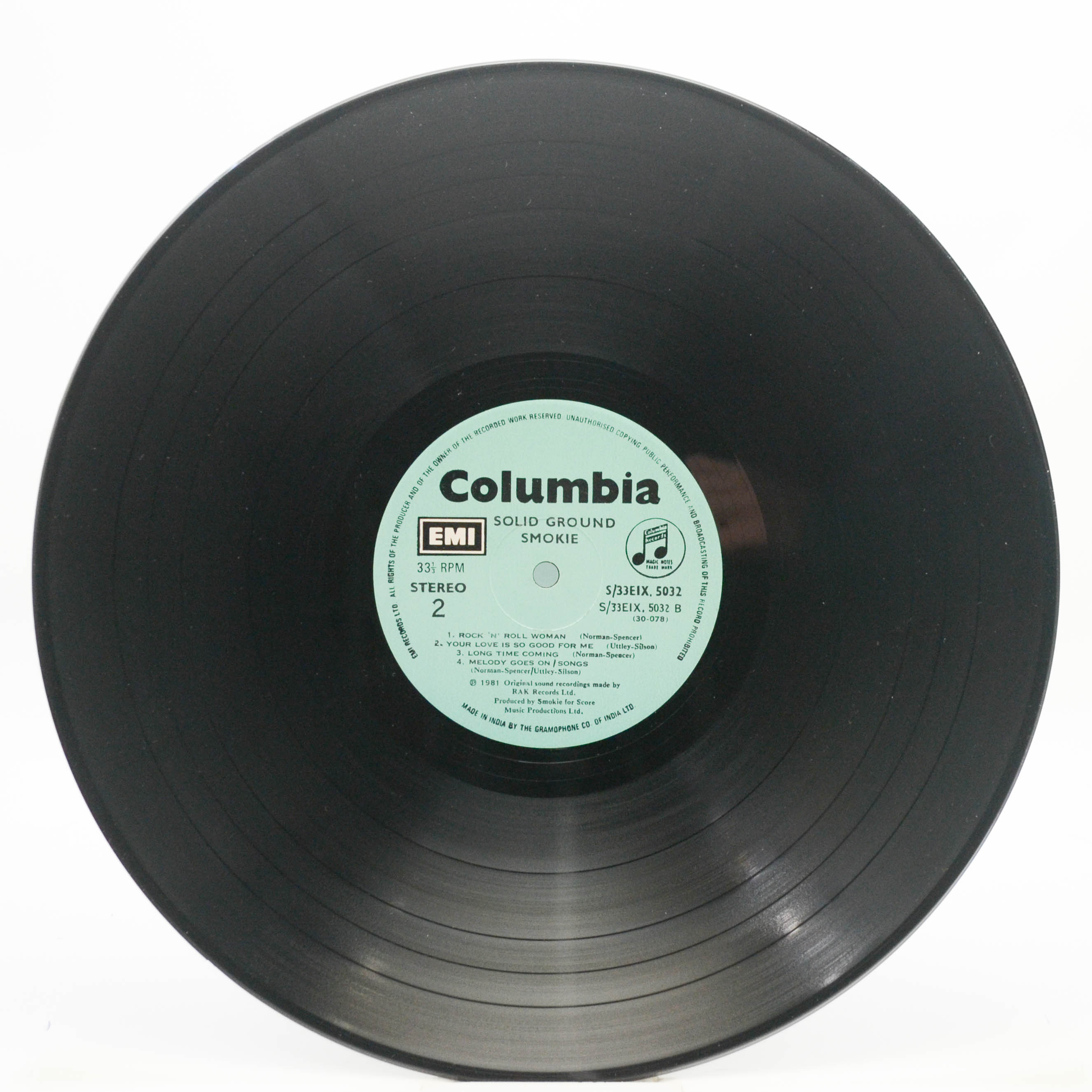 Smokie — Solid Ground, 1981