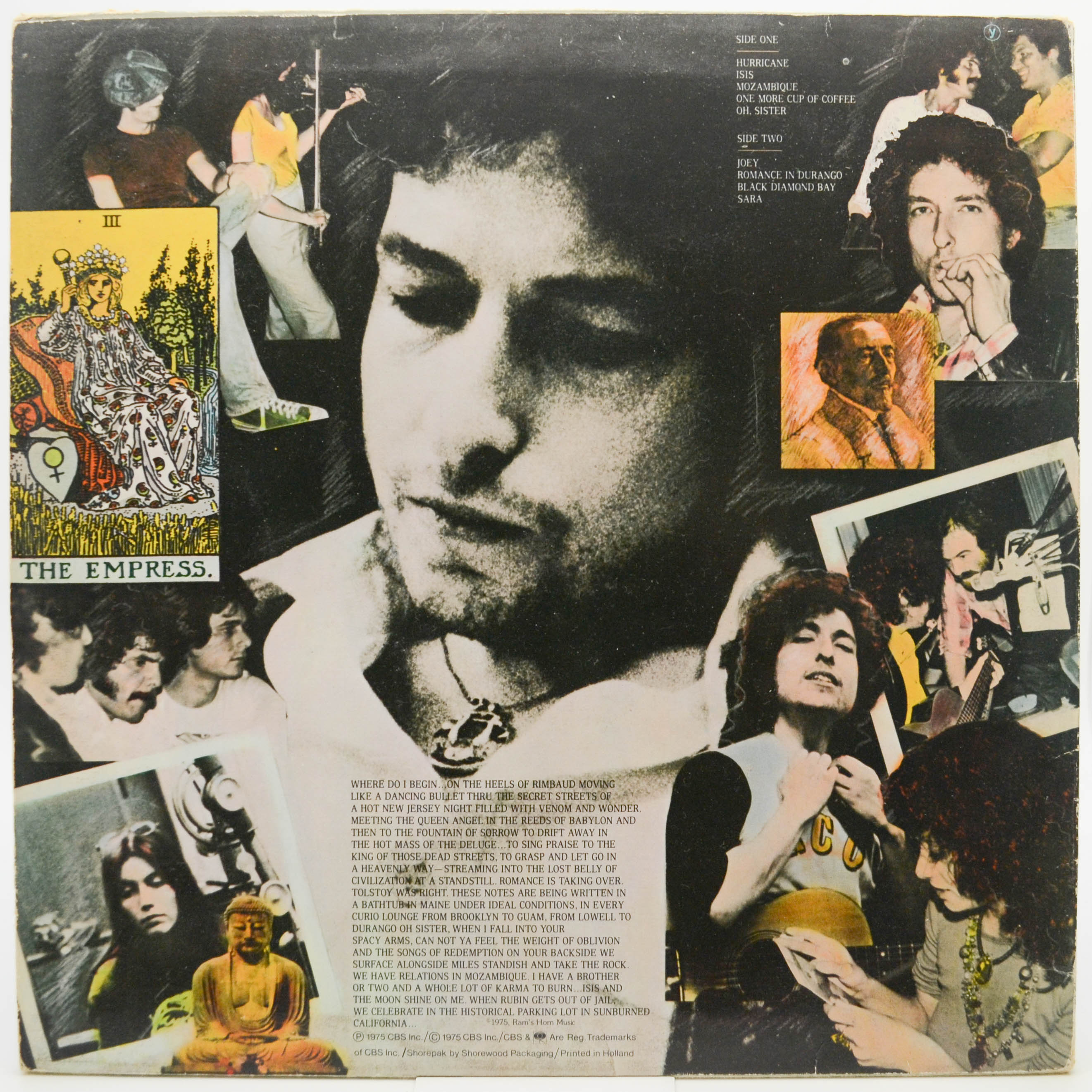 Bob Dylan — Desire, 1976