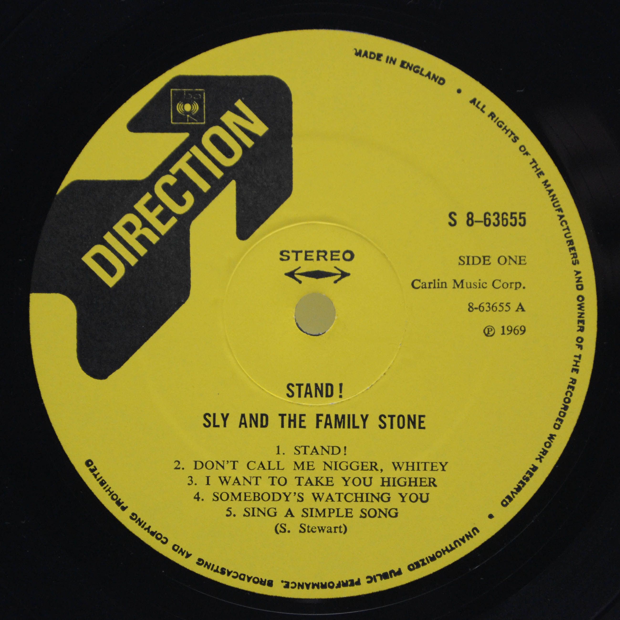 Sly And The Family Stone — Stand! (UK), 1969