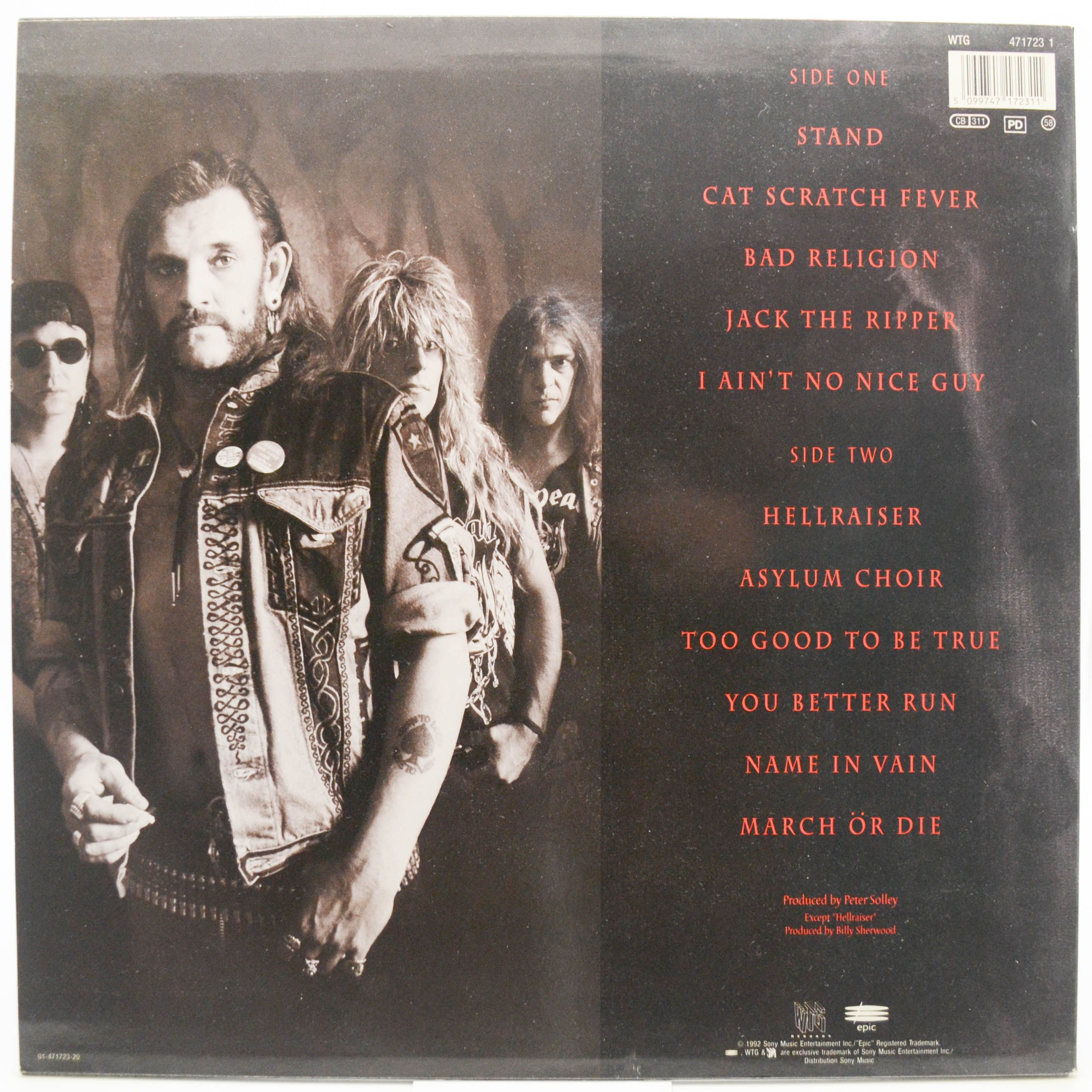 Motörhead — March Ör Die, 1992
