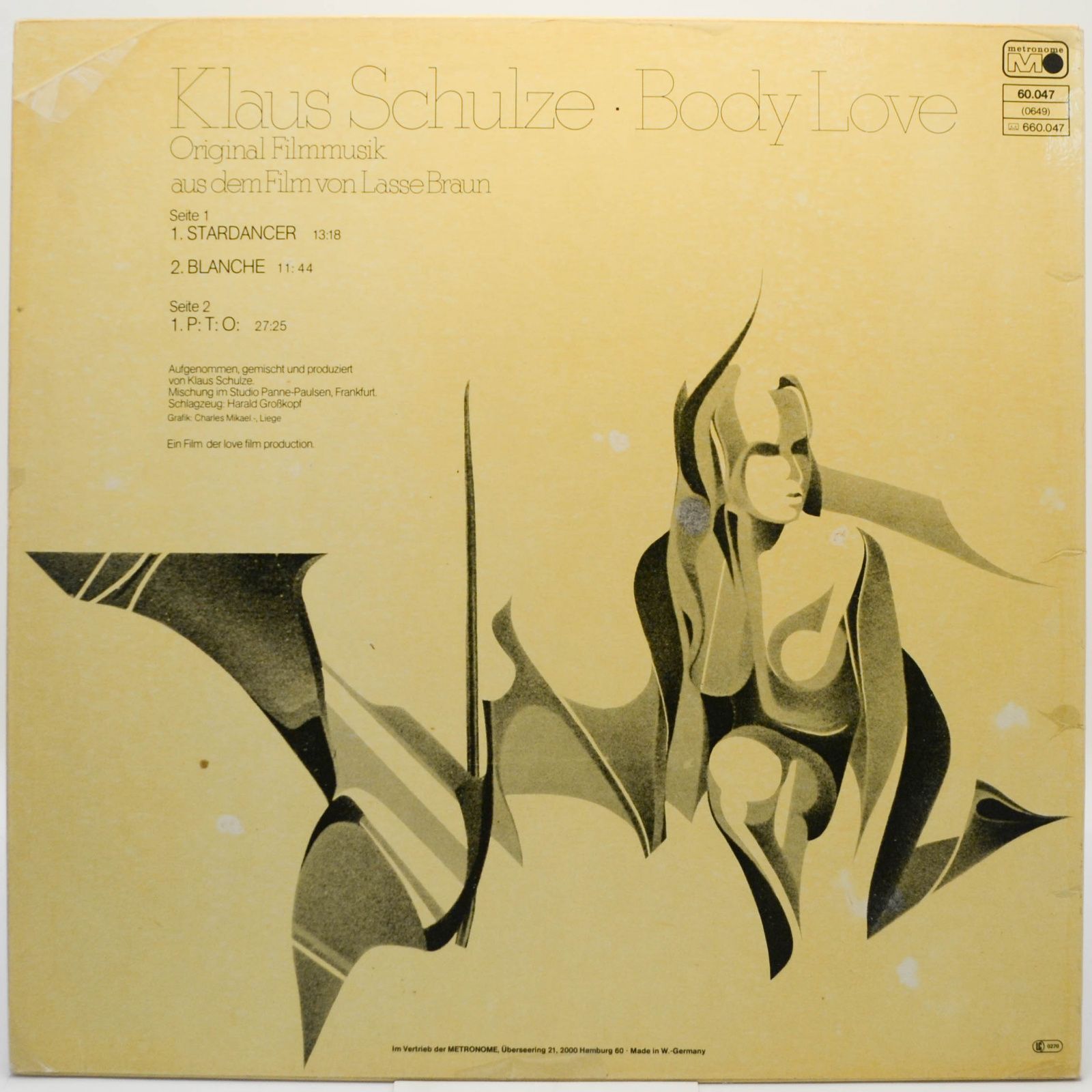 Klaus Schulze — Body Love, 1977