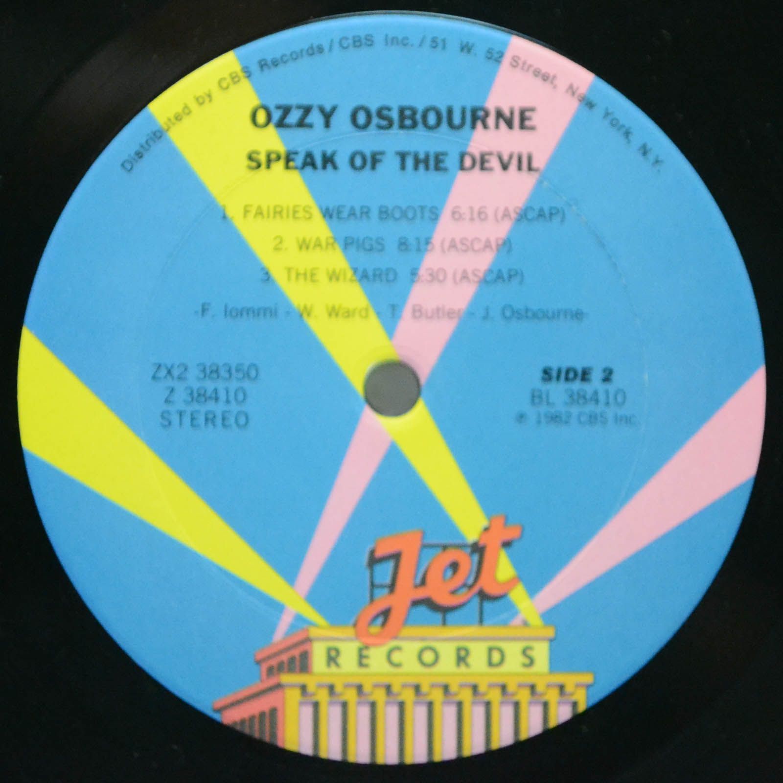 Ozzy Osbourne — Speak Of The Devil, 1982
