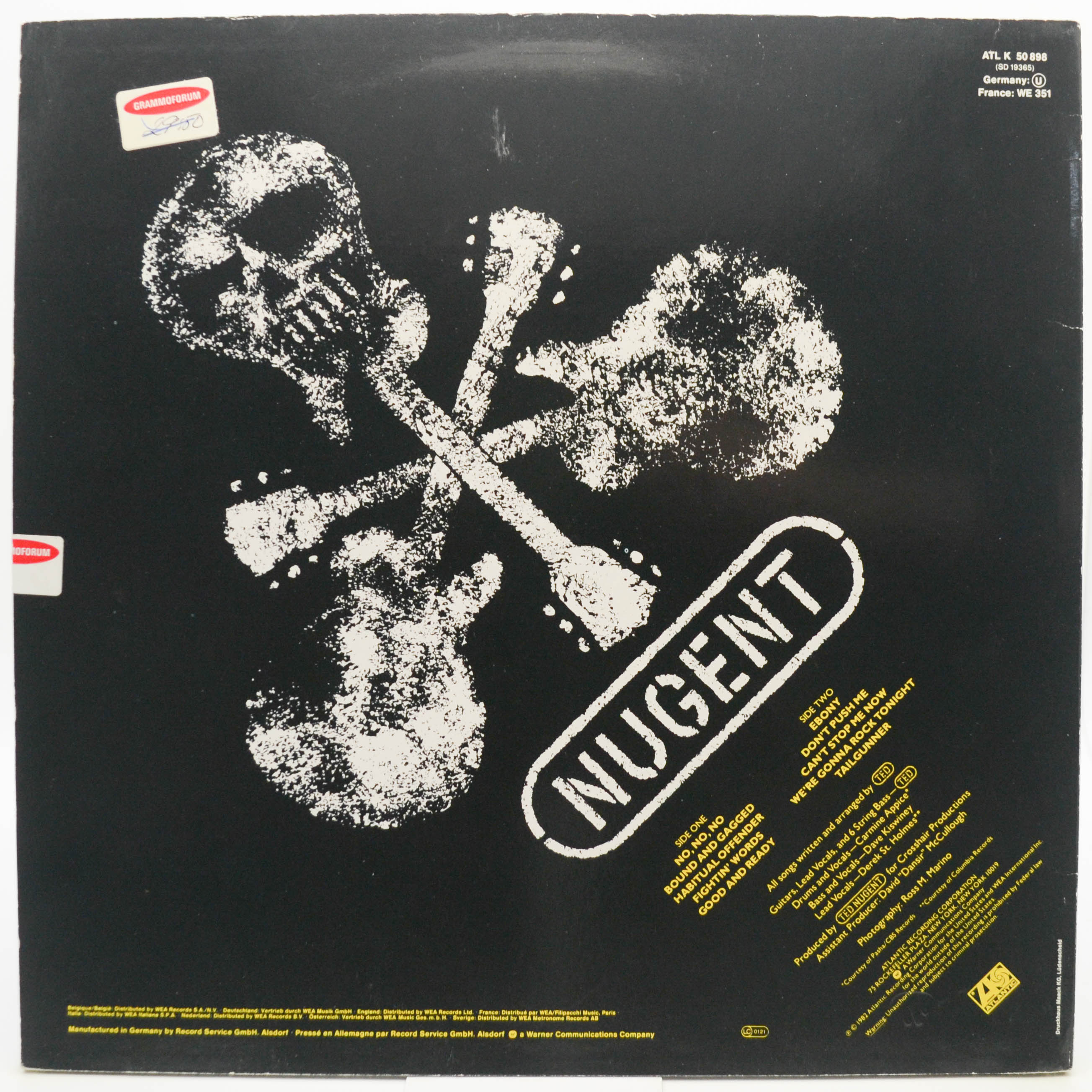 Ted Nugent — Nugent, 1982