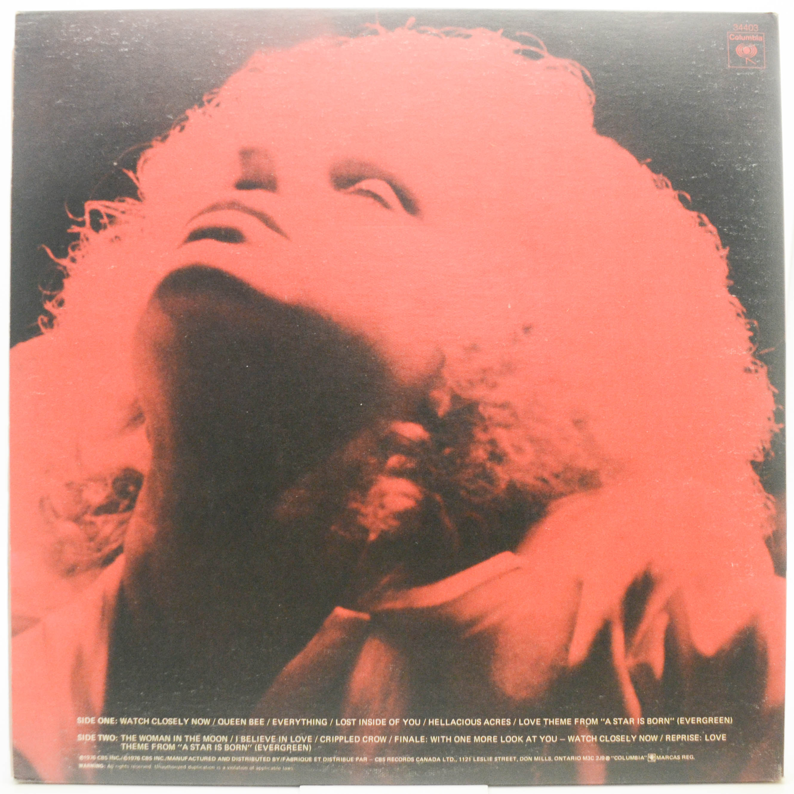 Виниловая пластинка Streisand, Kristofferson — A Star Is Born, 1976
