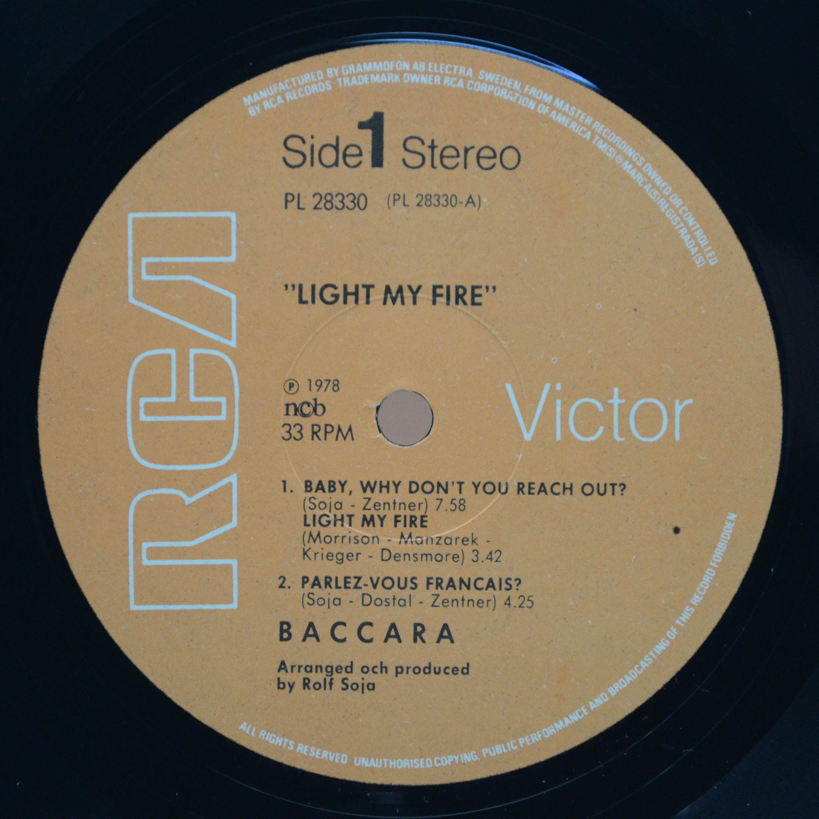 Baccara — Light My Fire, 1978