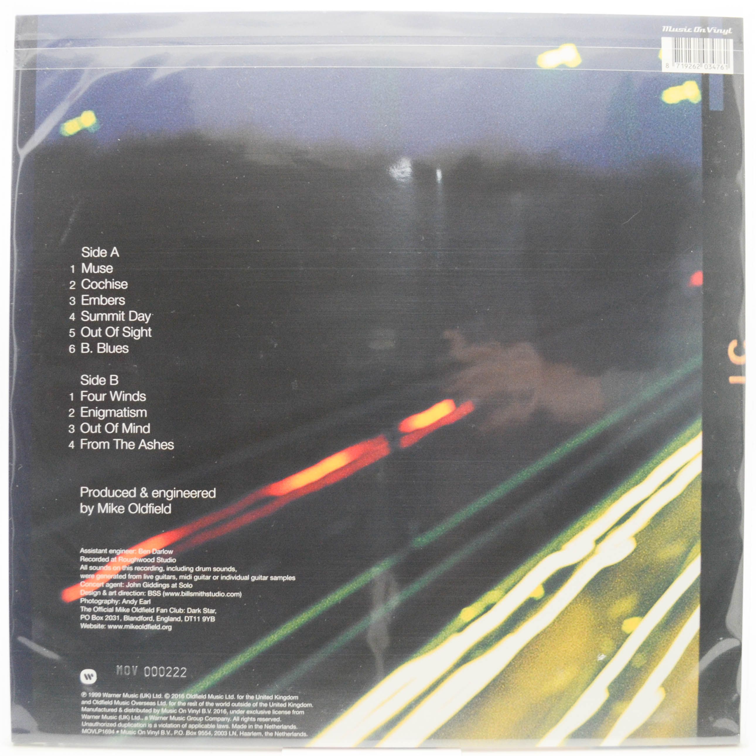 Mike Oldfield — Guitars, 1999