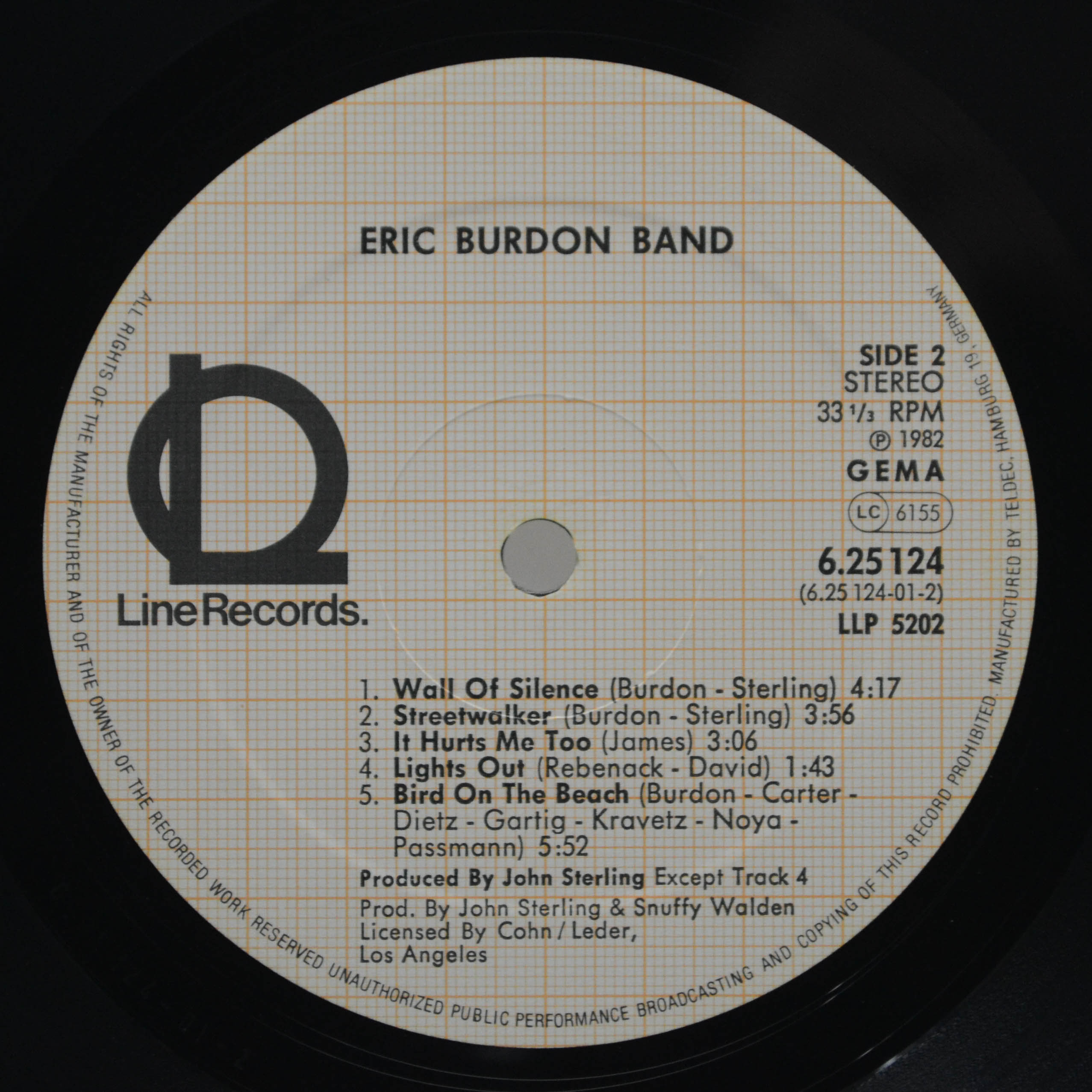Eric Burdon Band — Eric Burdon Band, 1982