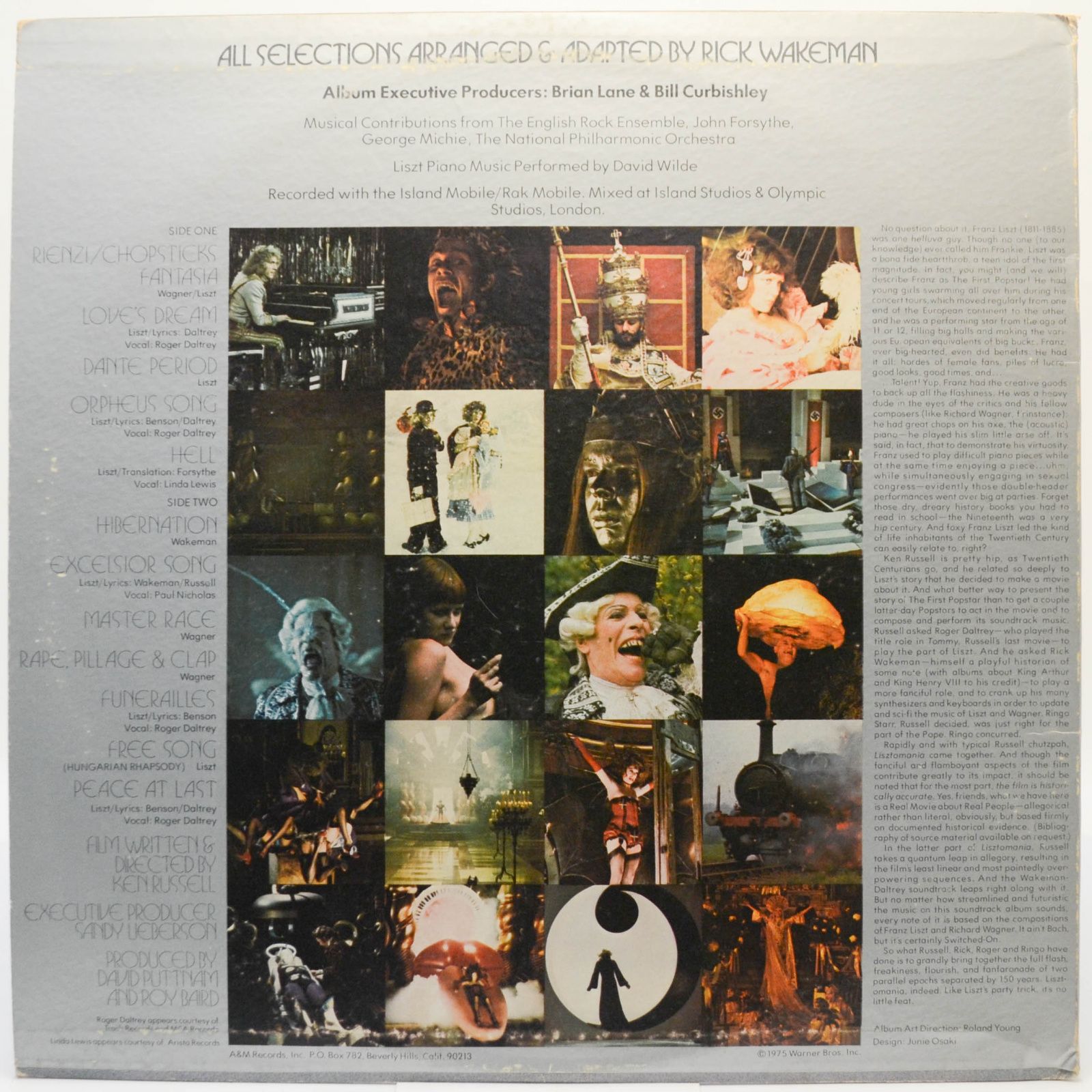 Rick Wakeman — Lisztomania (USA), 1975