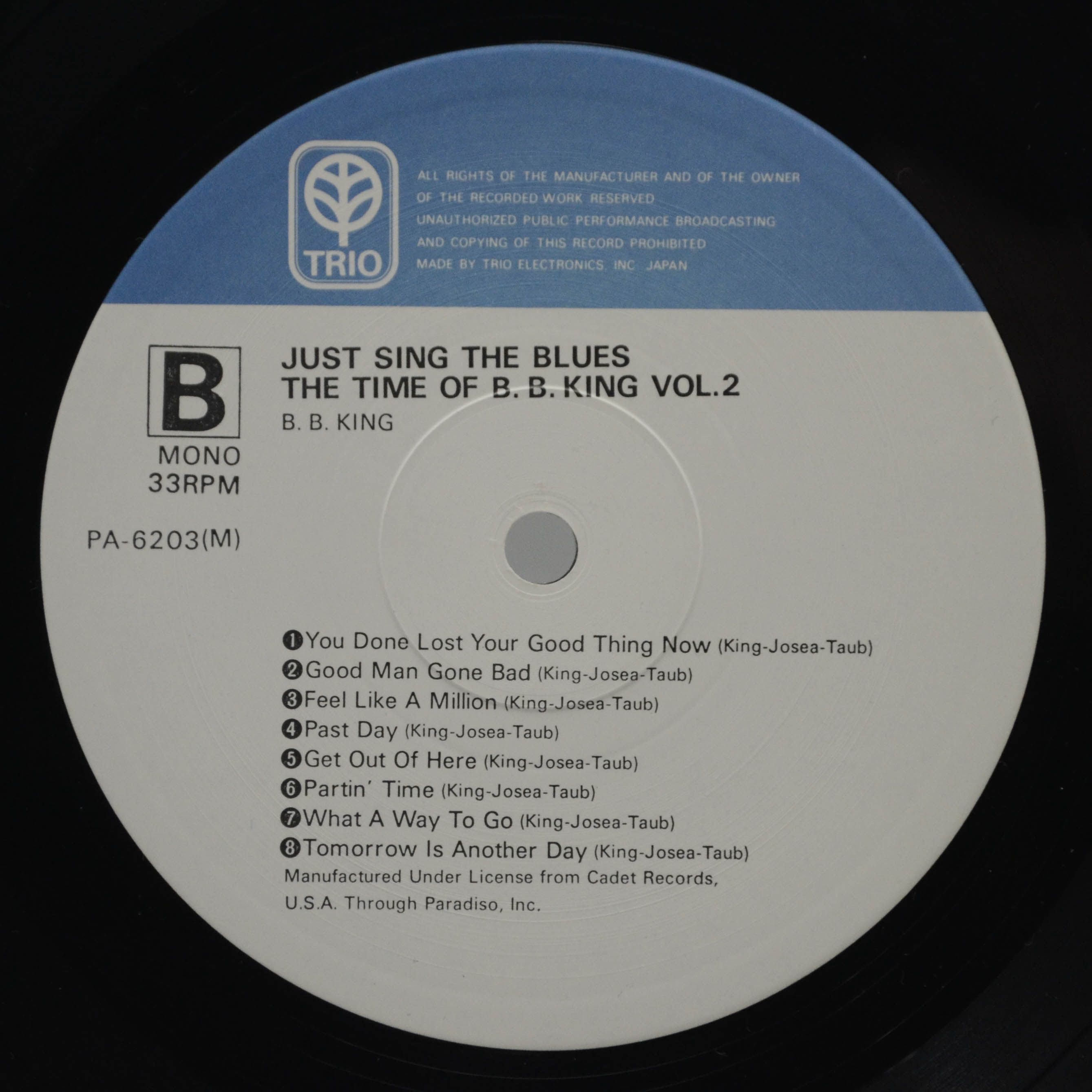 B.B.King — Just Sing The Blues - The Time Of B.B.King Vol.2, 1976