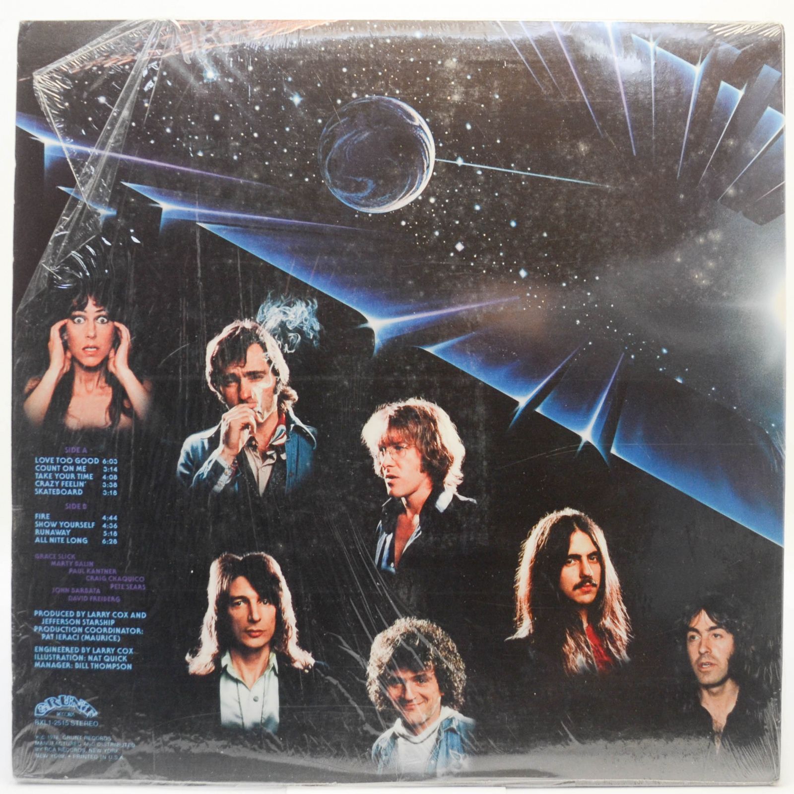 Jefferson Starship — Earth (USA), 1978