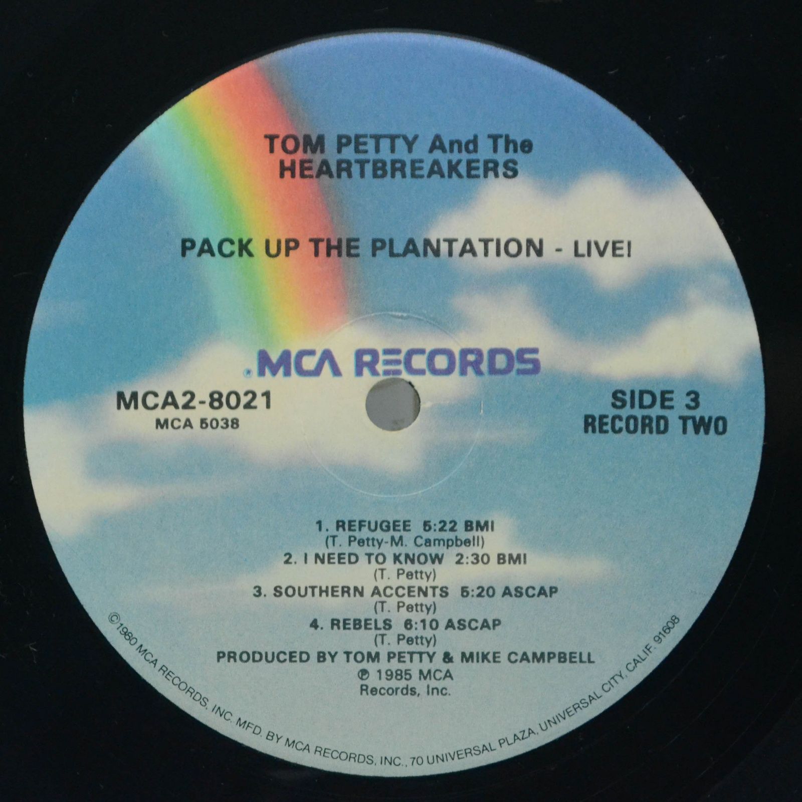 Tom Petty And The Heartbreakers — Pack Up The Plantation - Live!, 1985  (2LP)