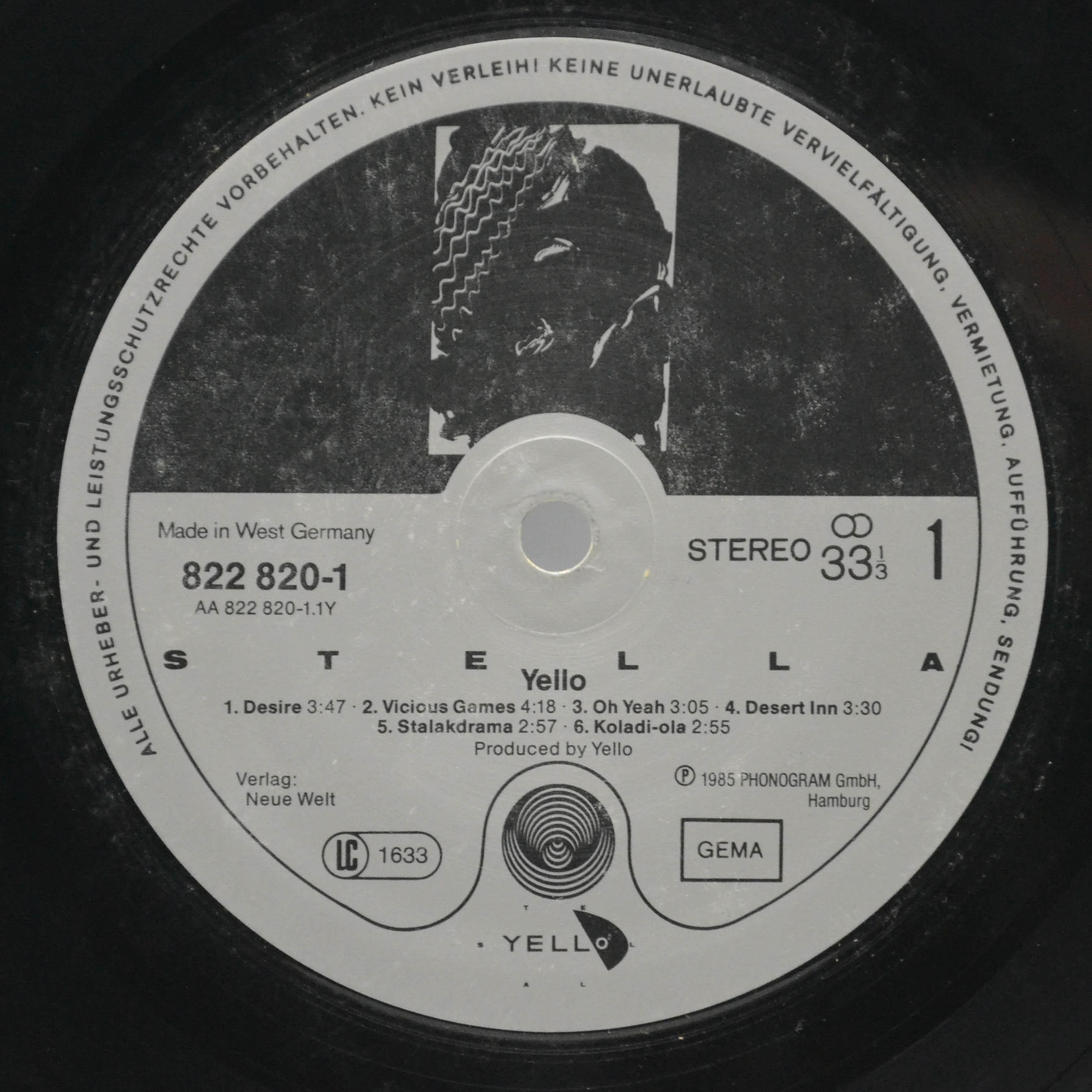 Yello — Stella, 1985