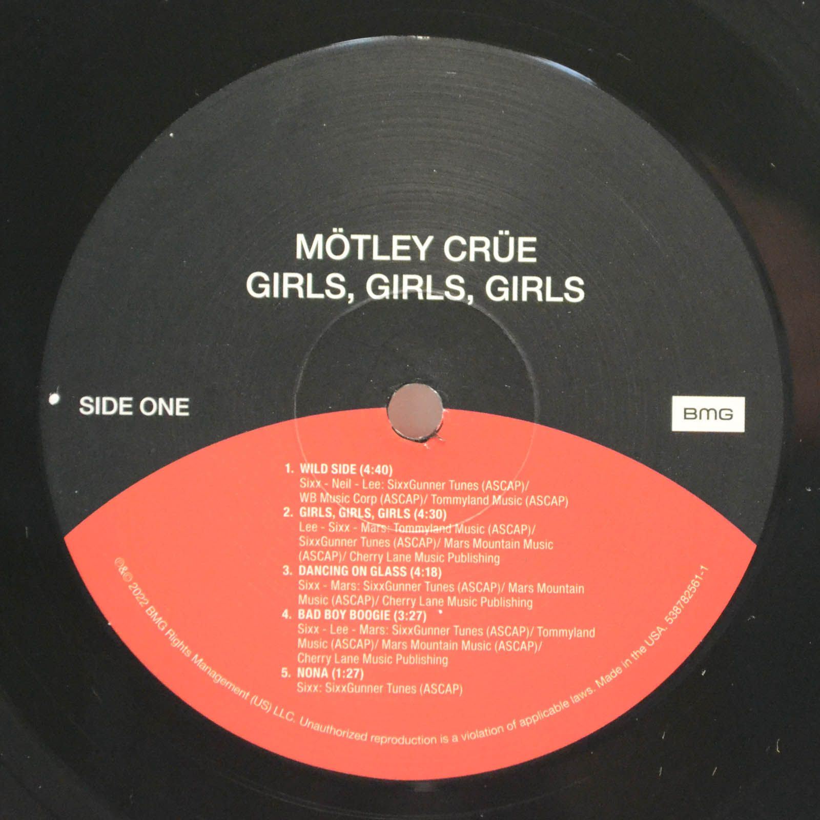 Mötley Crüe — Girls, Girls, Girls (USA), 1987