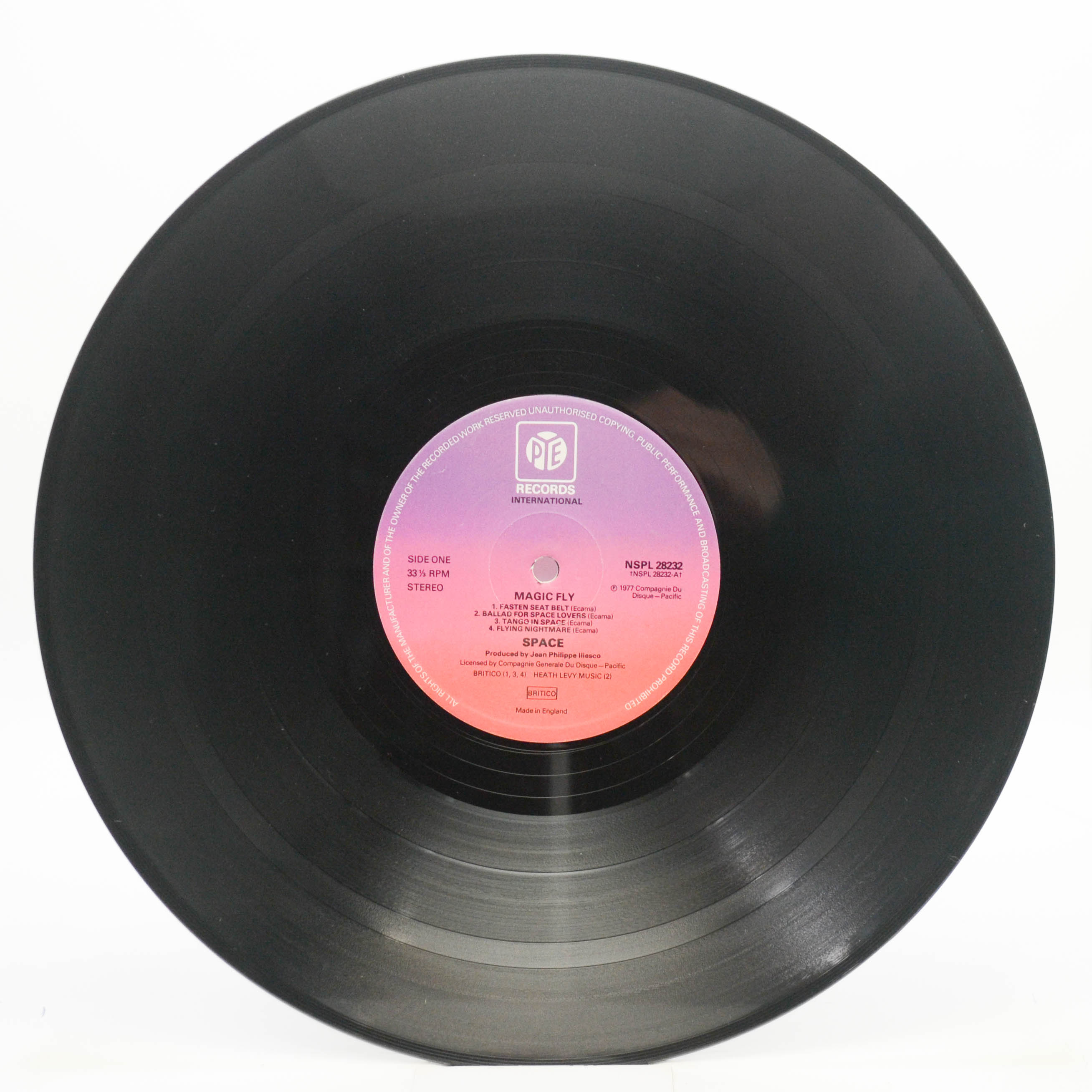 Space — Magic Fly (UK), 1977