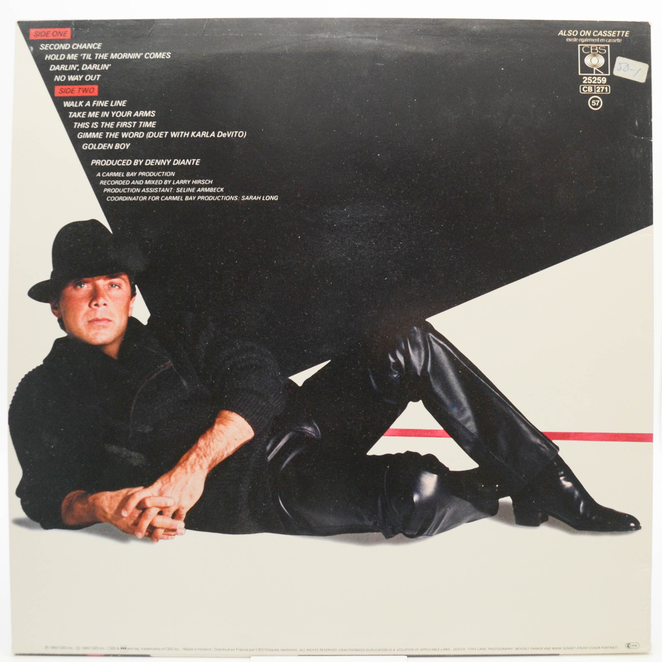 Paul Anka — Walk A Fine Line, 1983