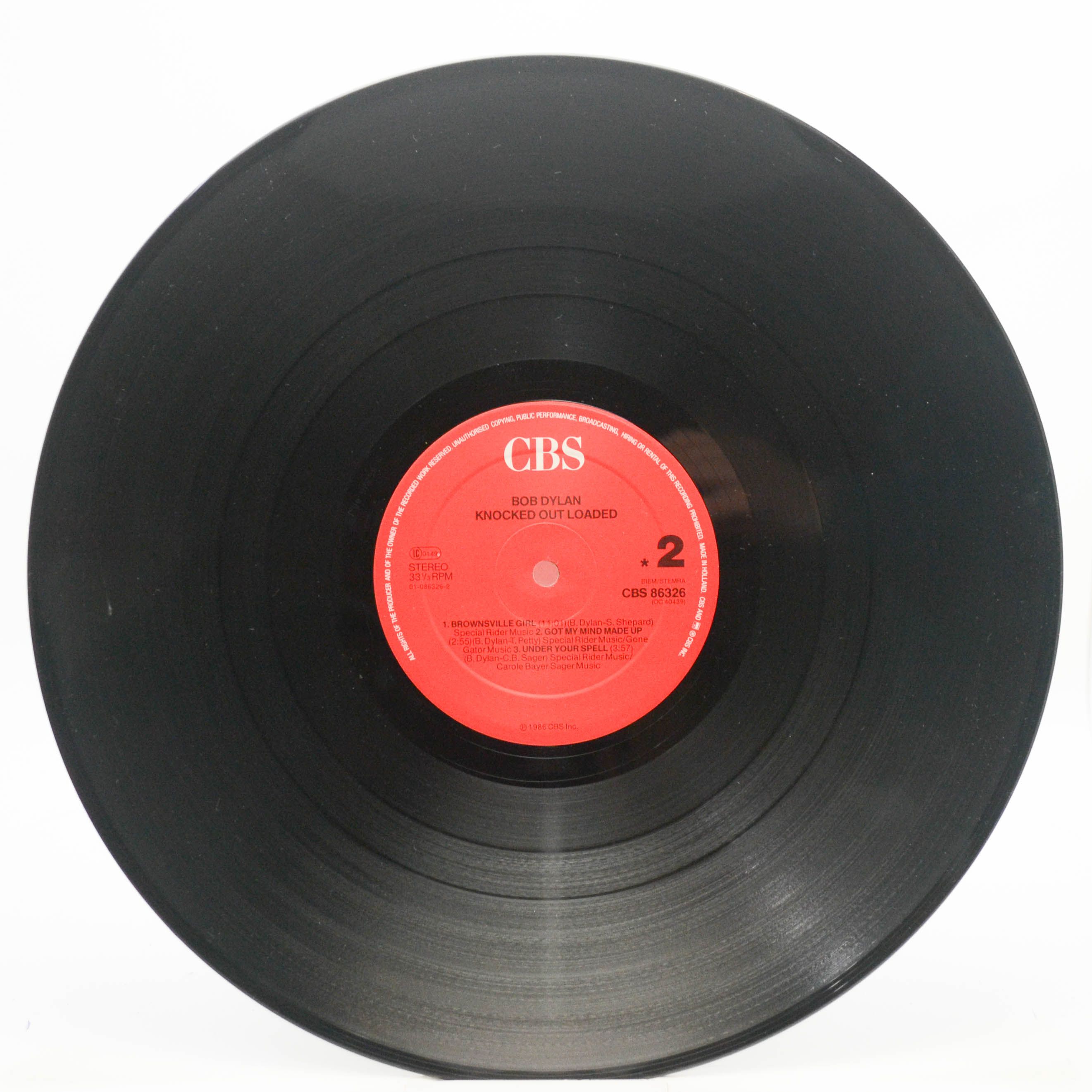 Bob Dylan — Knocked Out Loaded, 1986