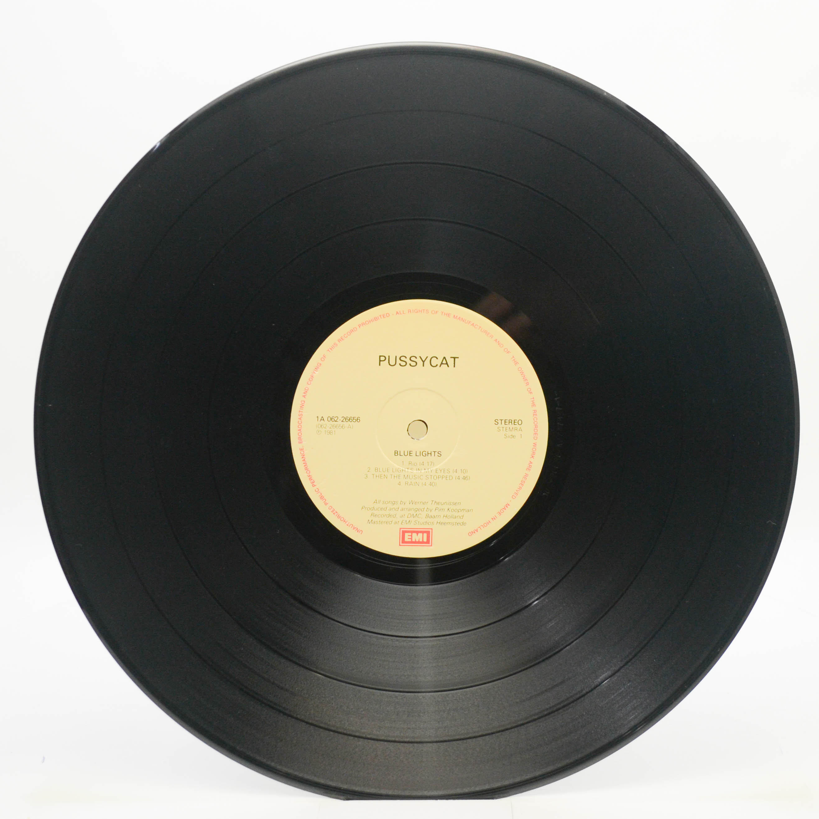 Pussycat — Blue Lights (1-st, Netherlands), 1981