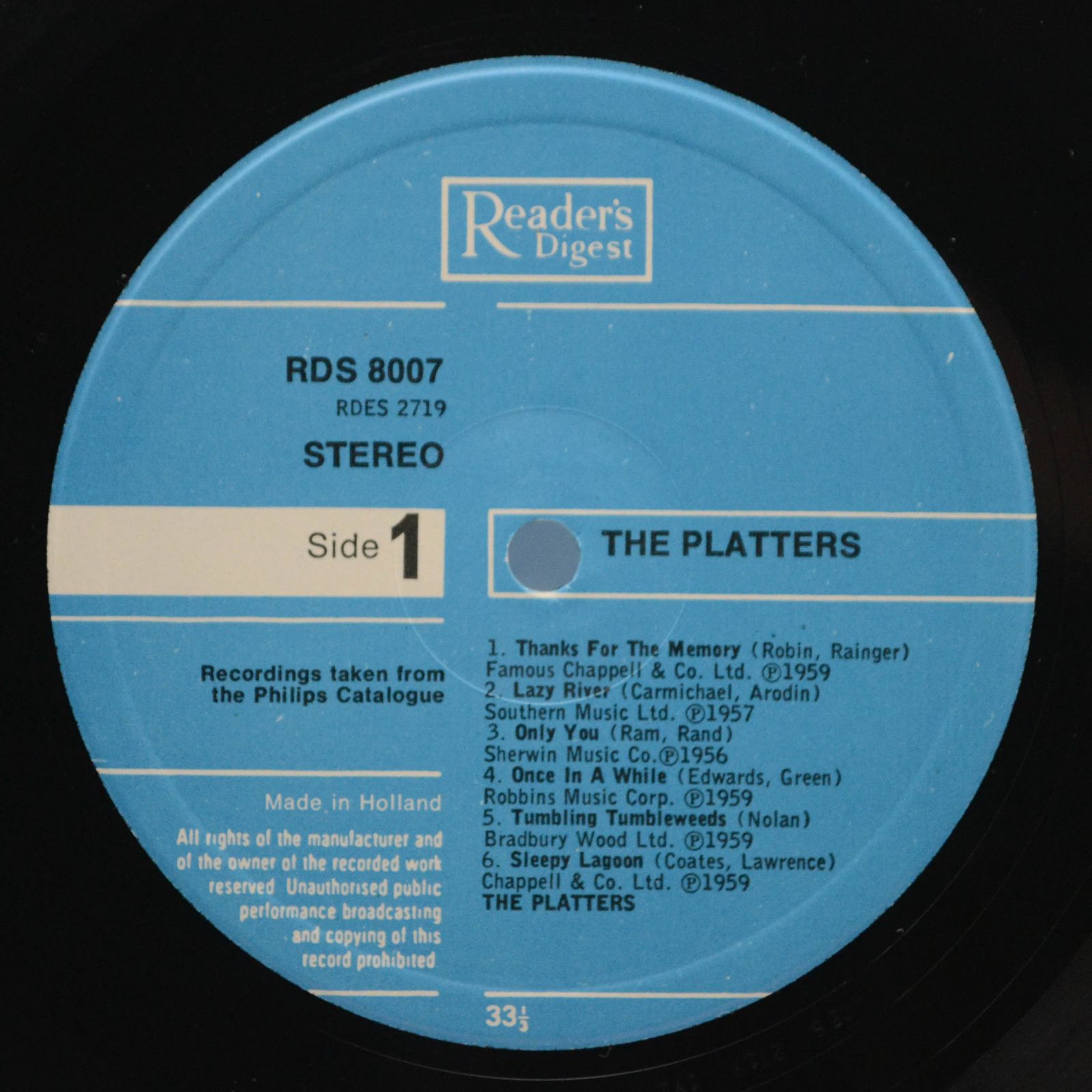 Platters — The Platters, 1976