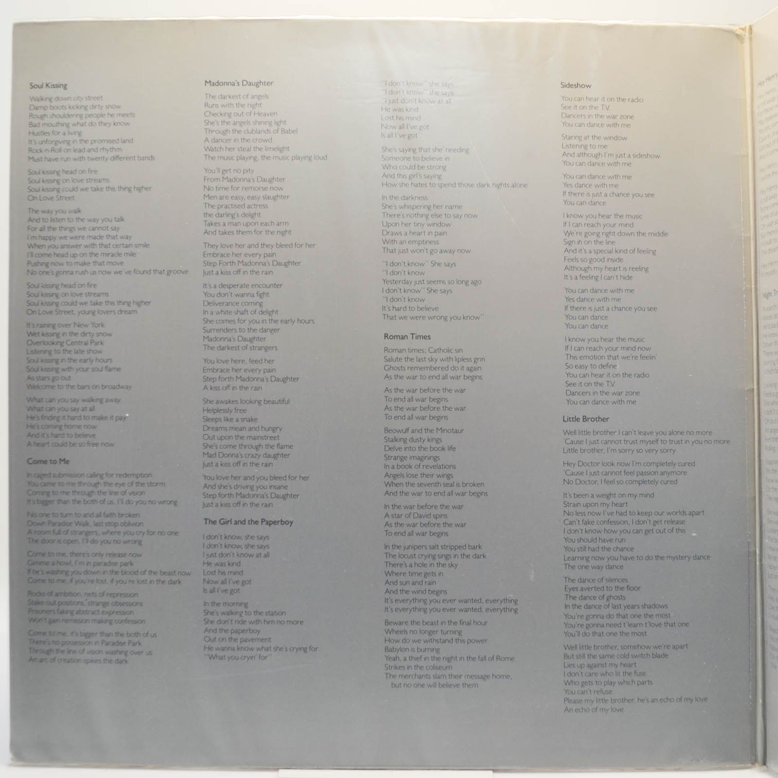 David Knopfler — Release, 1983