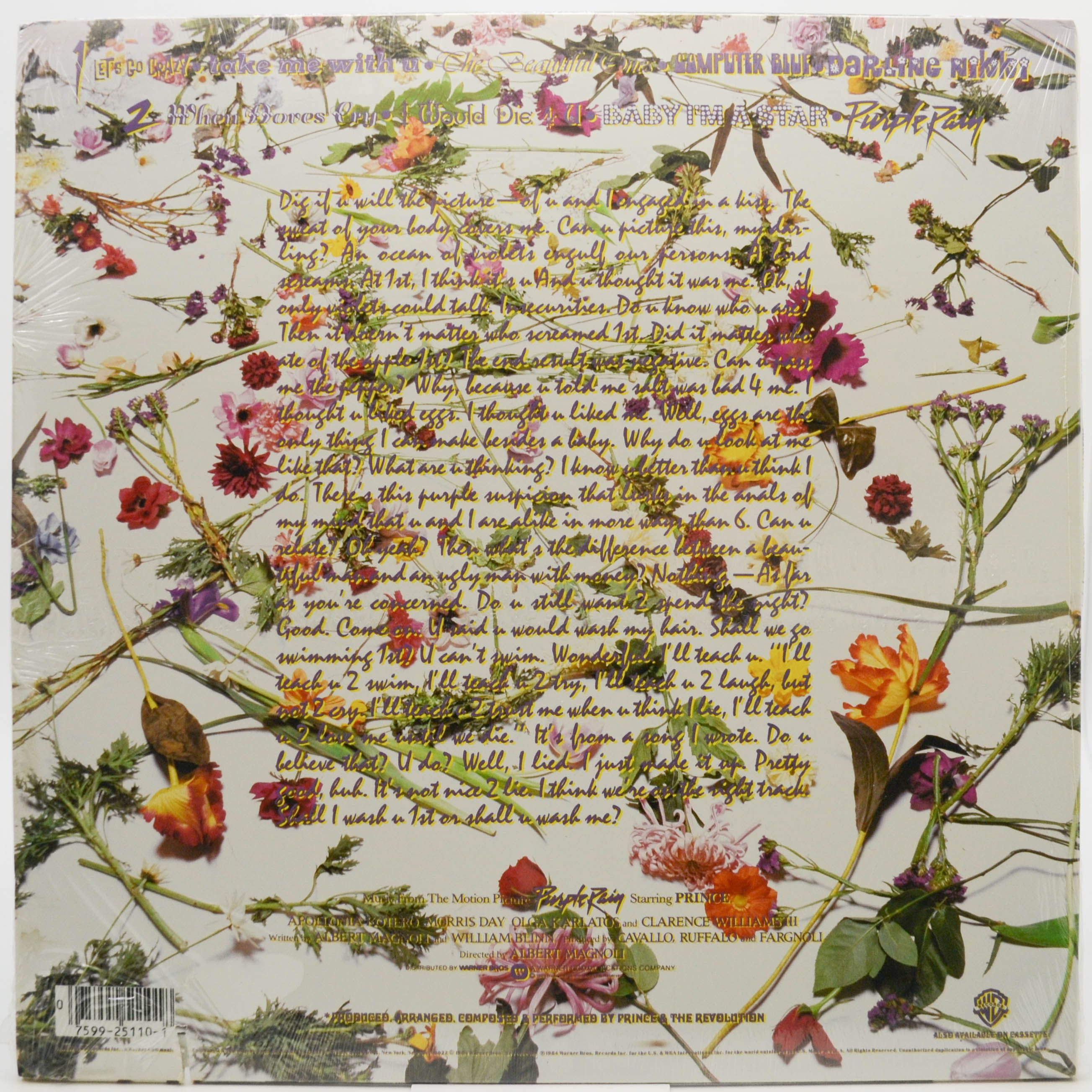 Prince And The Revolution — Purple Rain (1-st USA), 1984