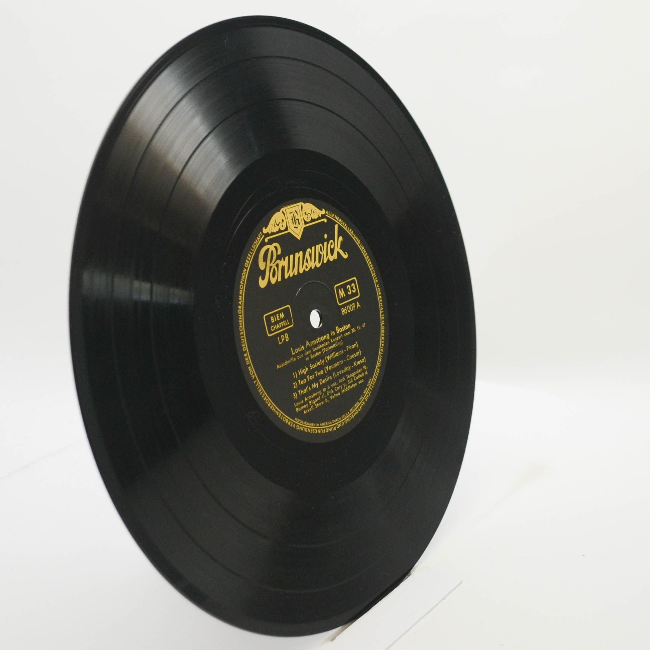 Louis Armstrong — Louis Armstrong Boston Concert Volume 2 (10"), 1952