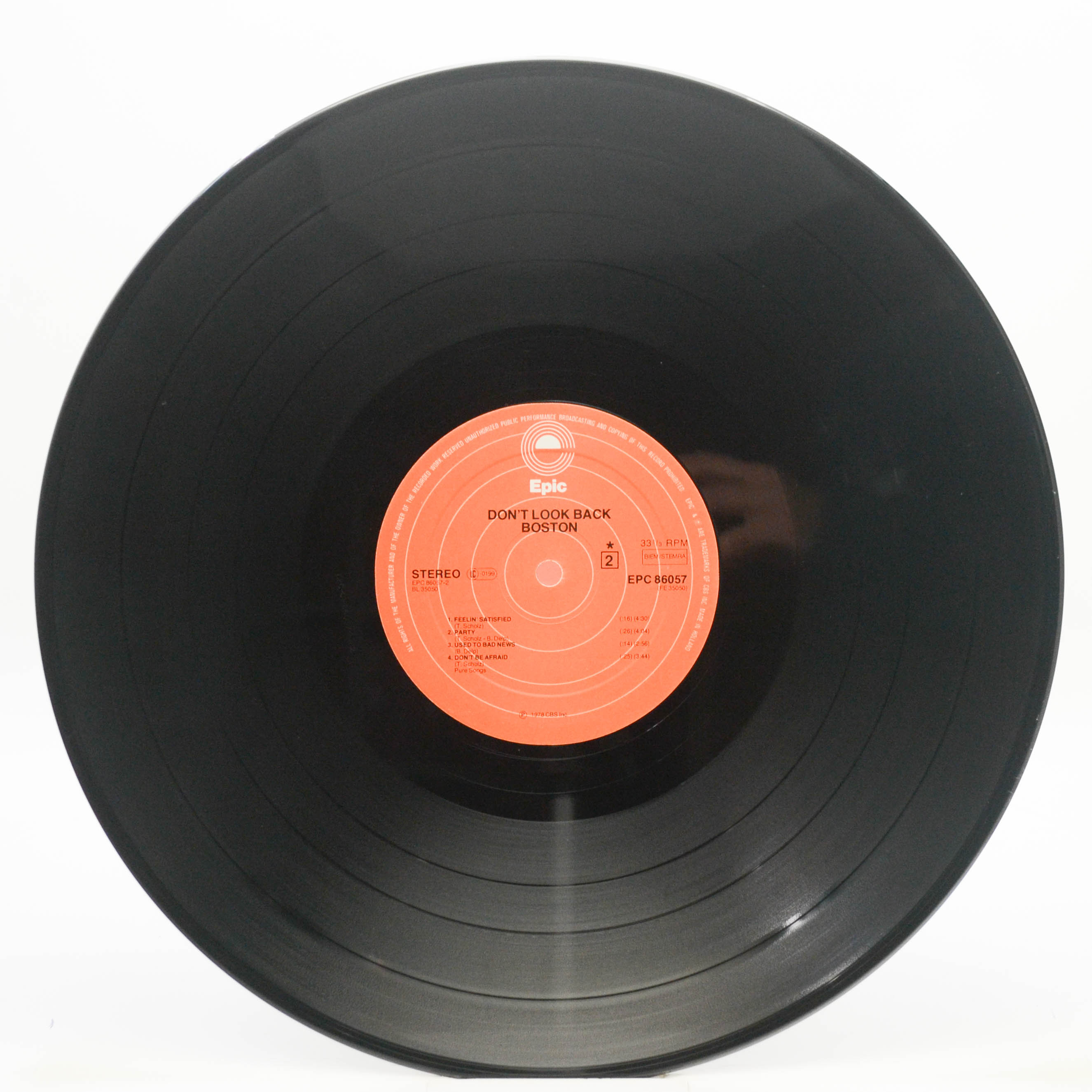 Boston — Don't Look Back, 1978