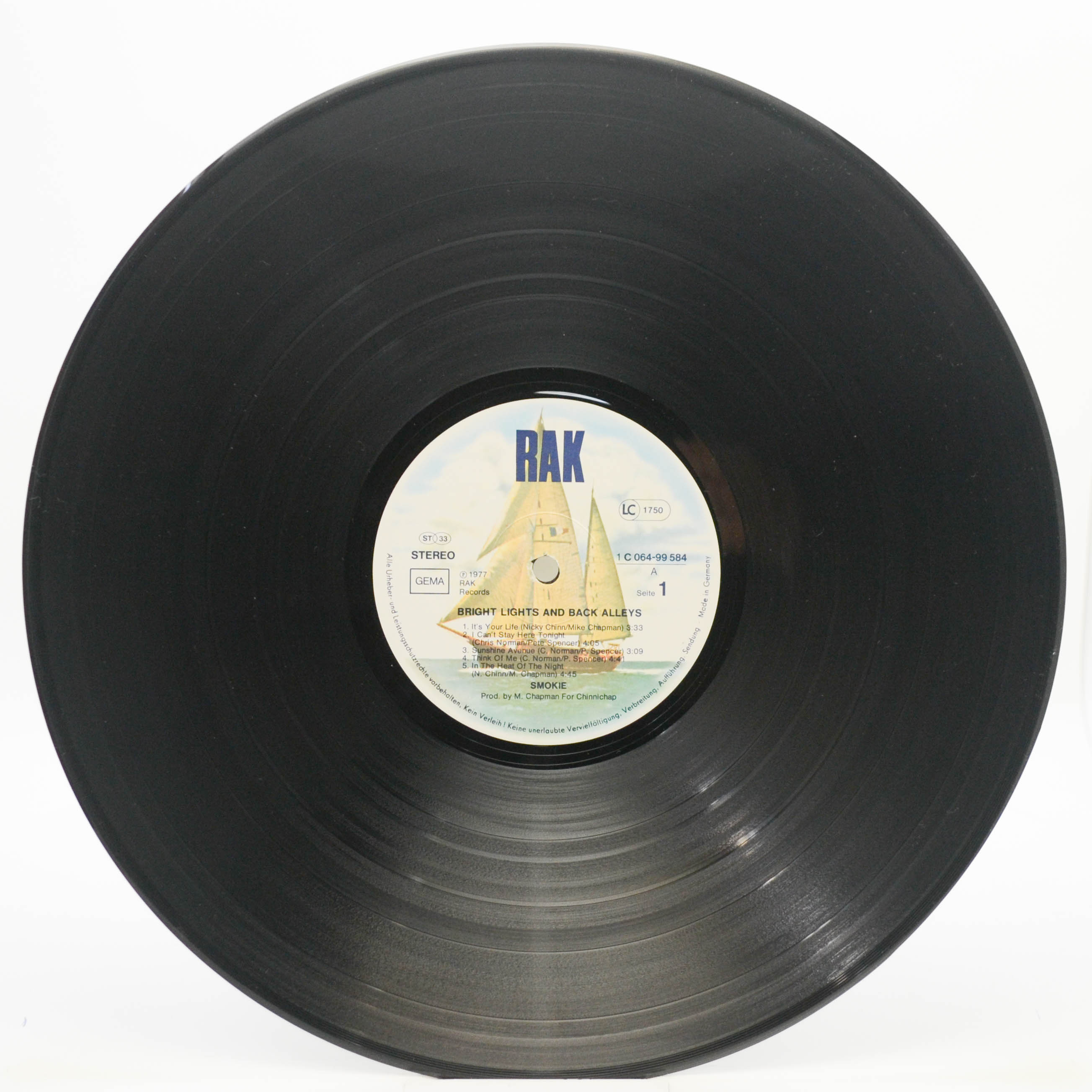 Smokie — Bright Lights & Back Alleys, 1977
