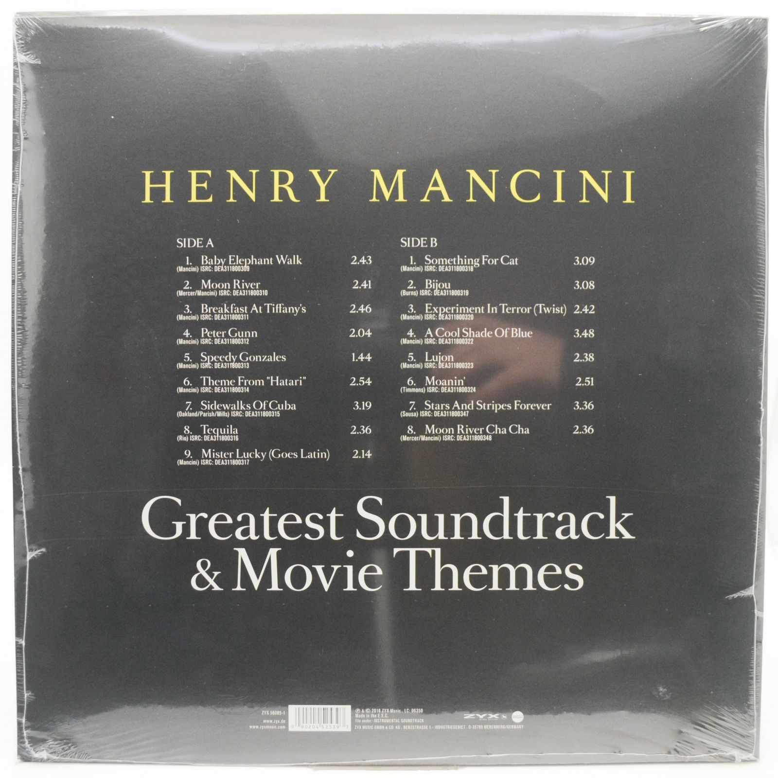 Henry Mancini — Greatest Soundtrack & Movie Themes, 2018