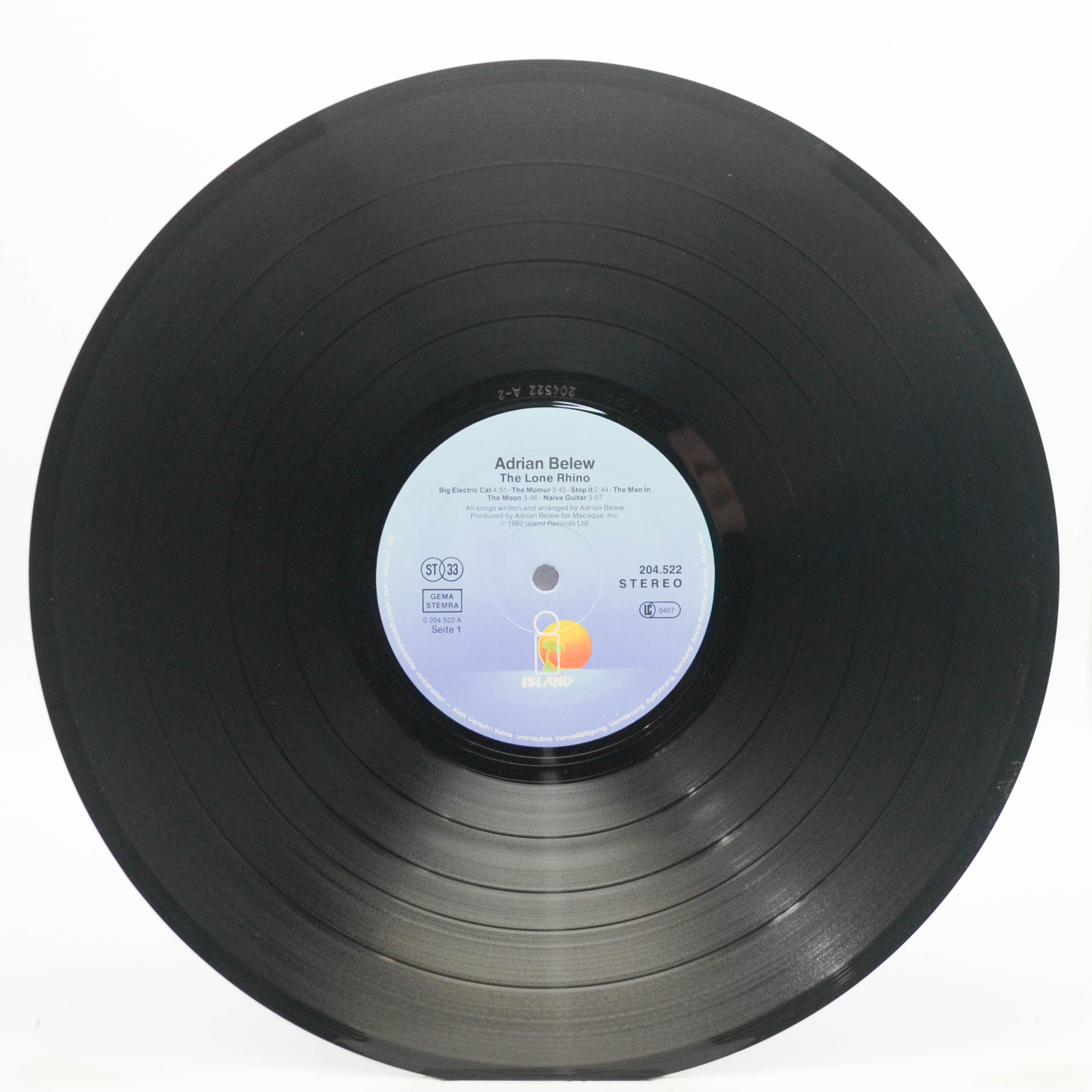 Adrian Belew — Lone Rhino, 1982