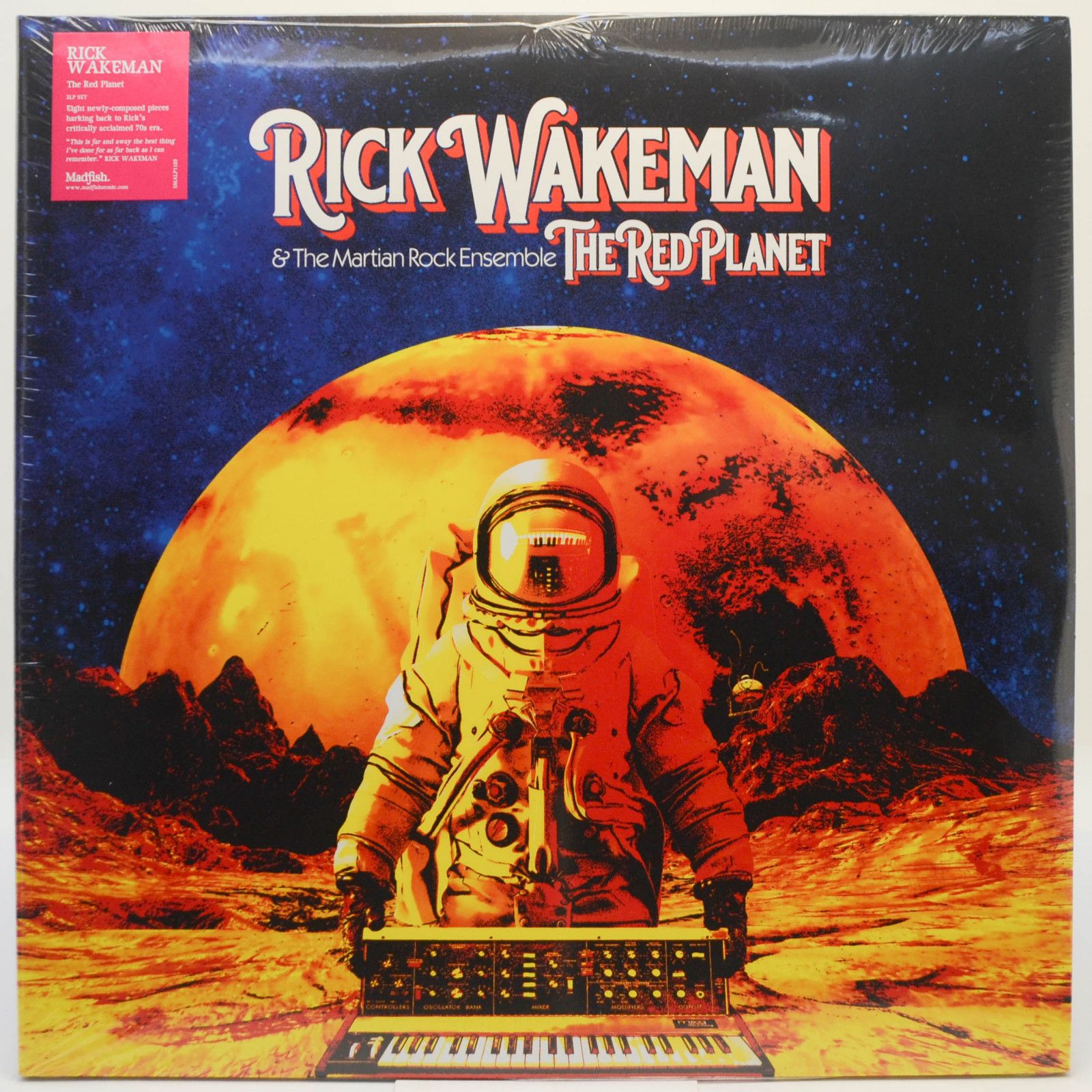 Rick Wakeman & The Martian Rock Ensemble — The Red Planet (2LP), 2020