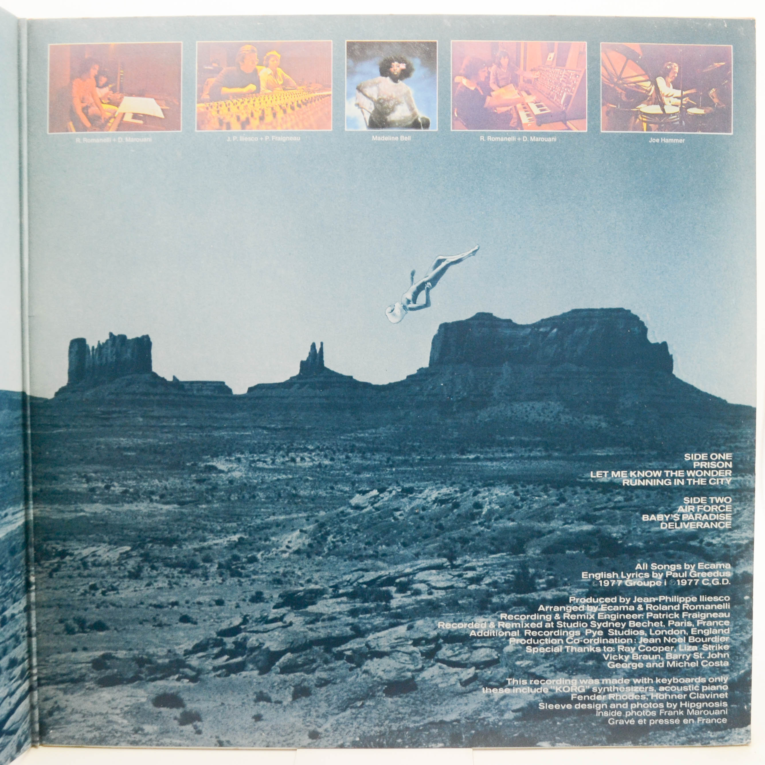 Space — Deliverance (1-st, France), 1977