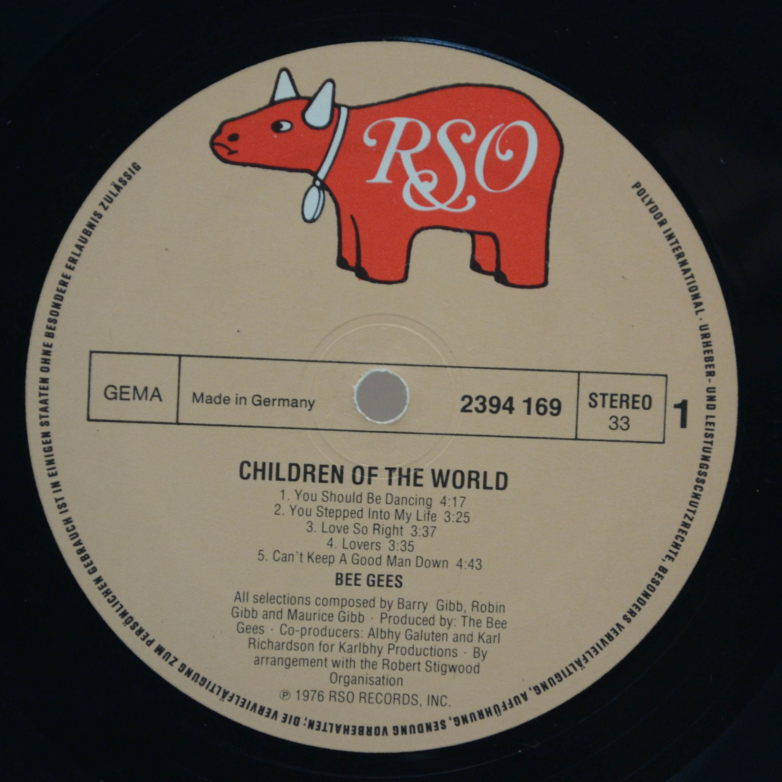 Bee Gees — Children Of The World, 1976