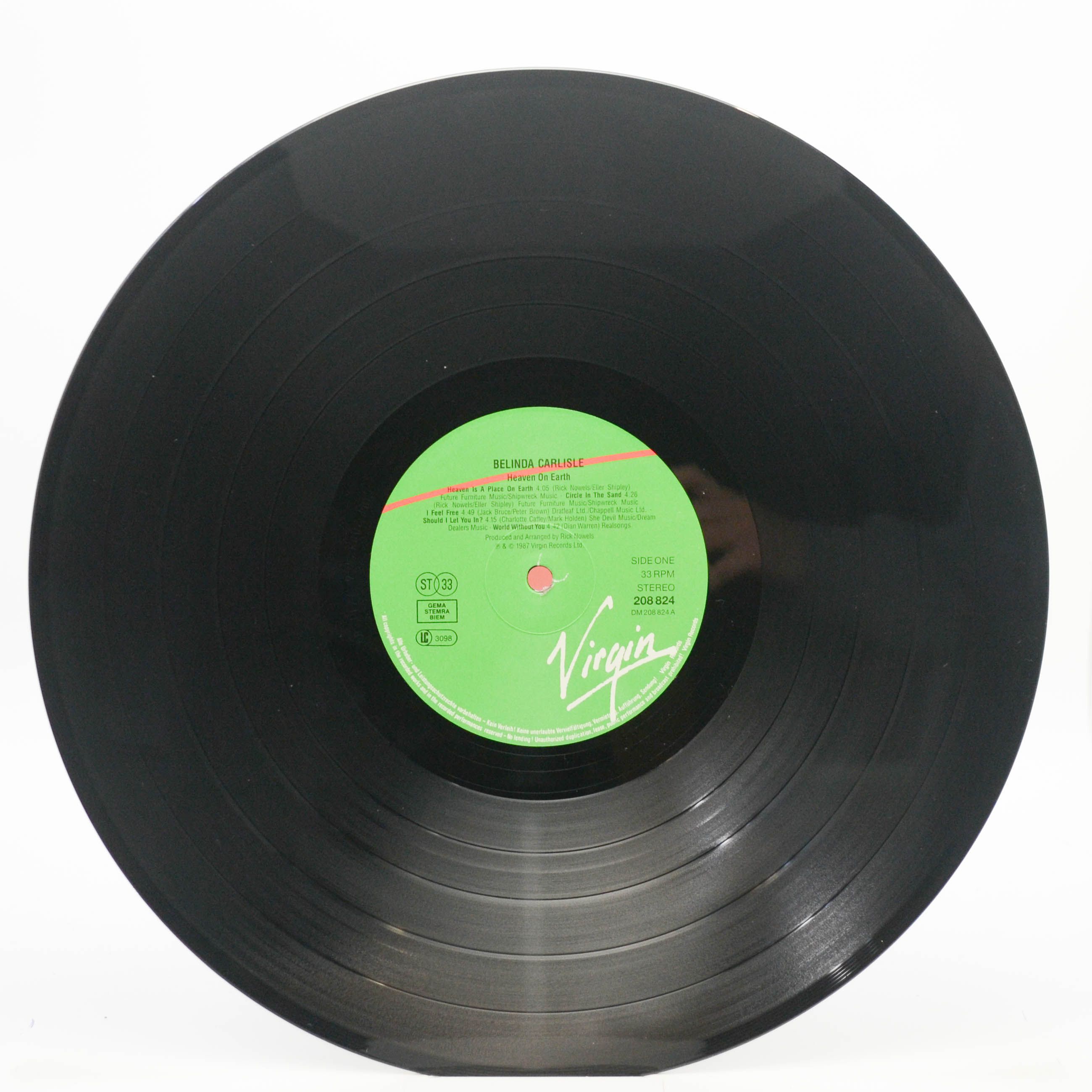 Belinda Carlisle — Heaven On Earth, 1987