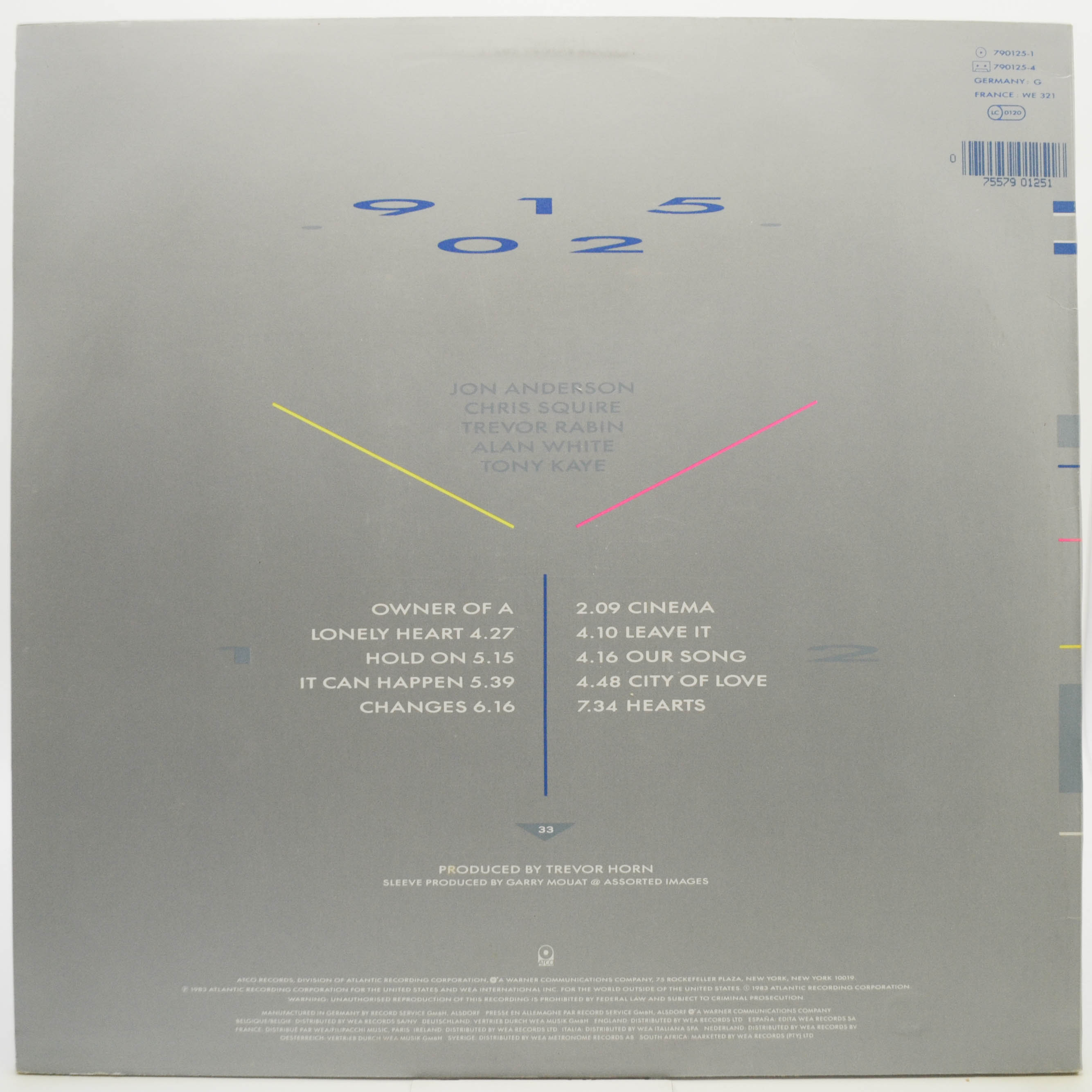 Yes — 90125, 1983