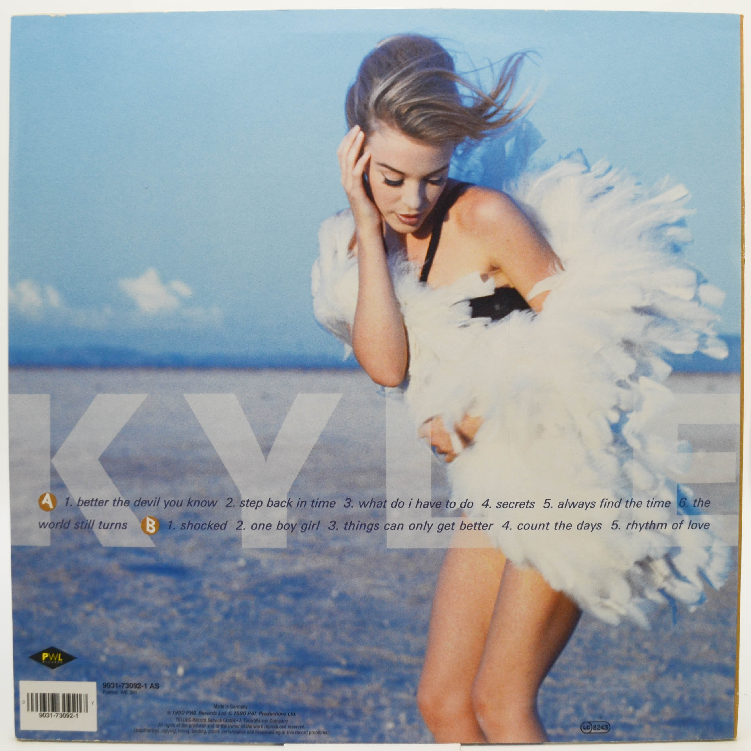 Kylie Minogue — Rhythm Of Love, 1990