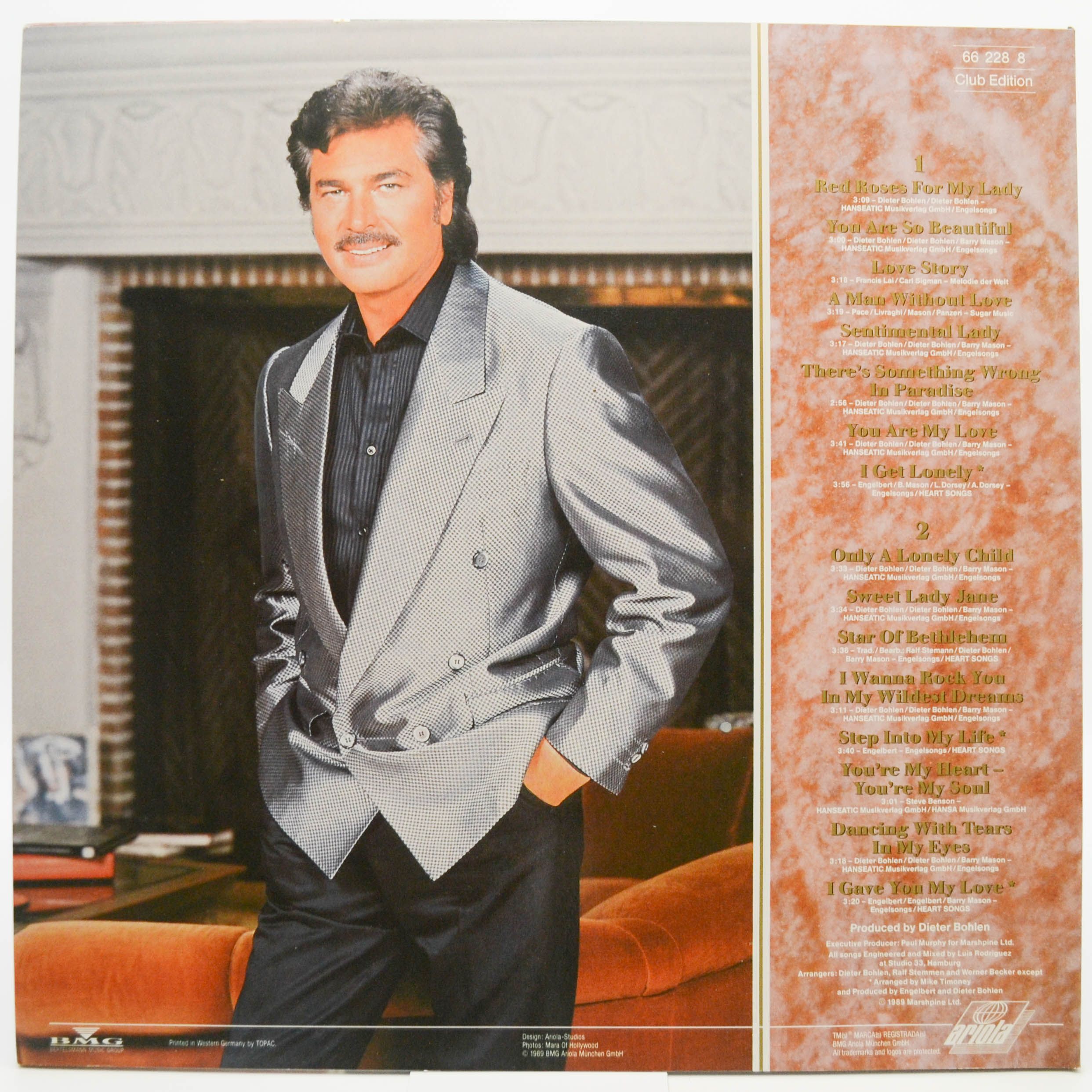 Engelbert — Ich Denk An Dich, 1989