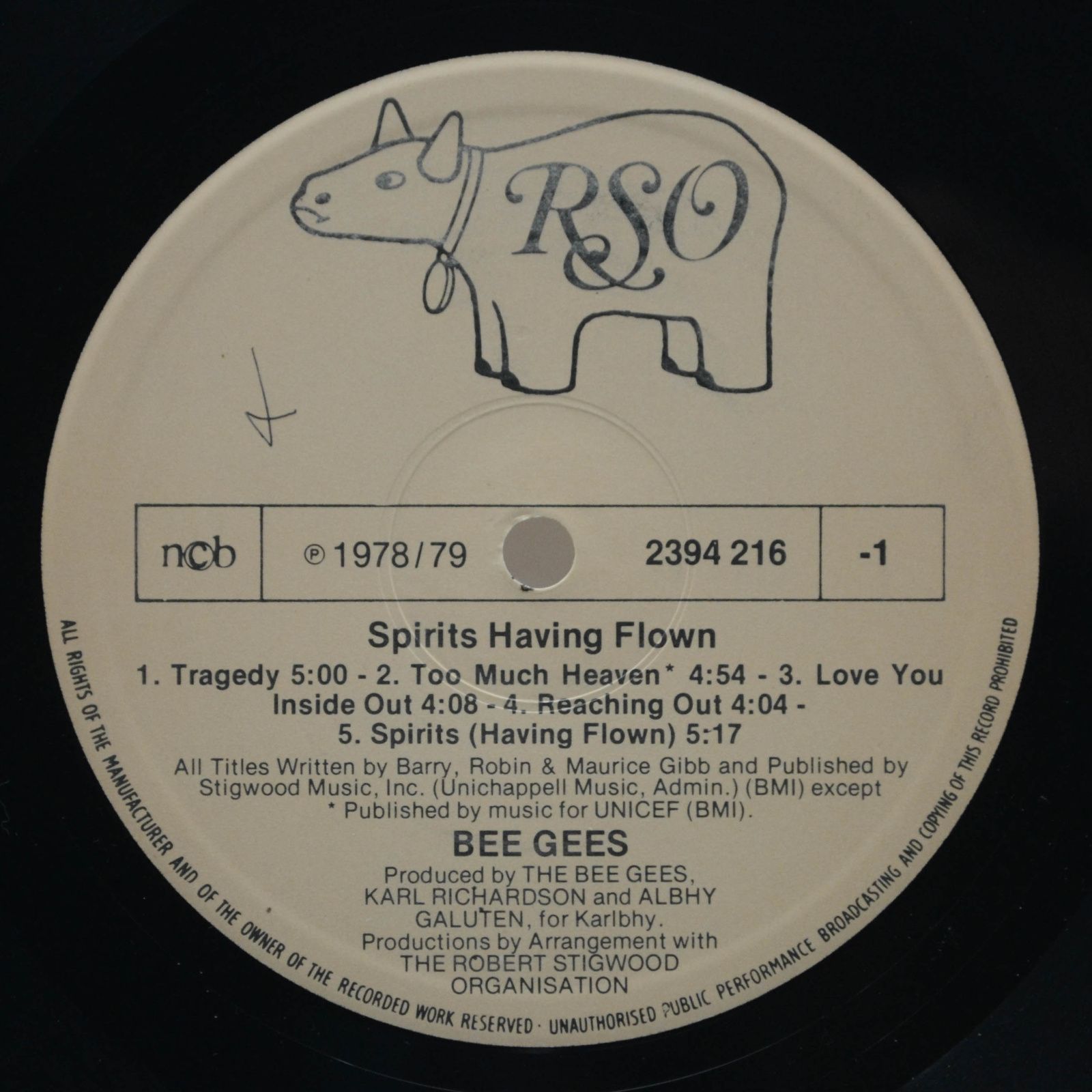 Bee Gees — Spirits Having Flown, 1979