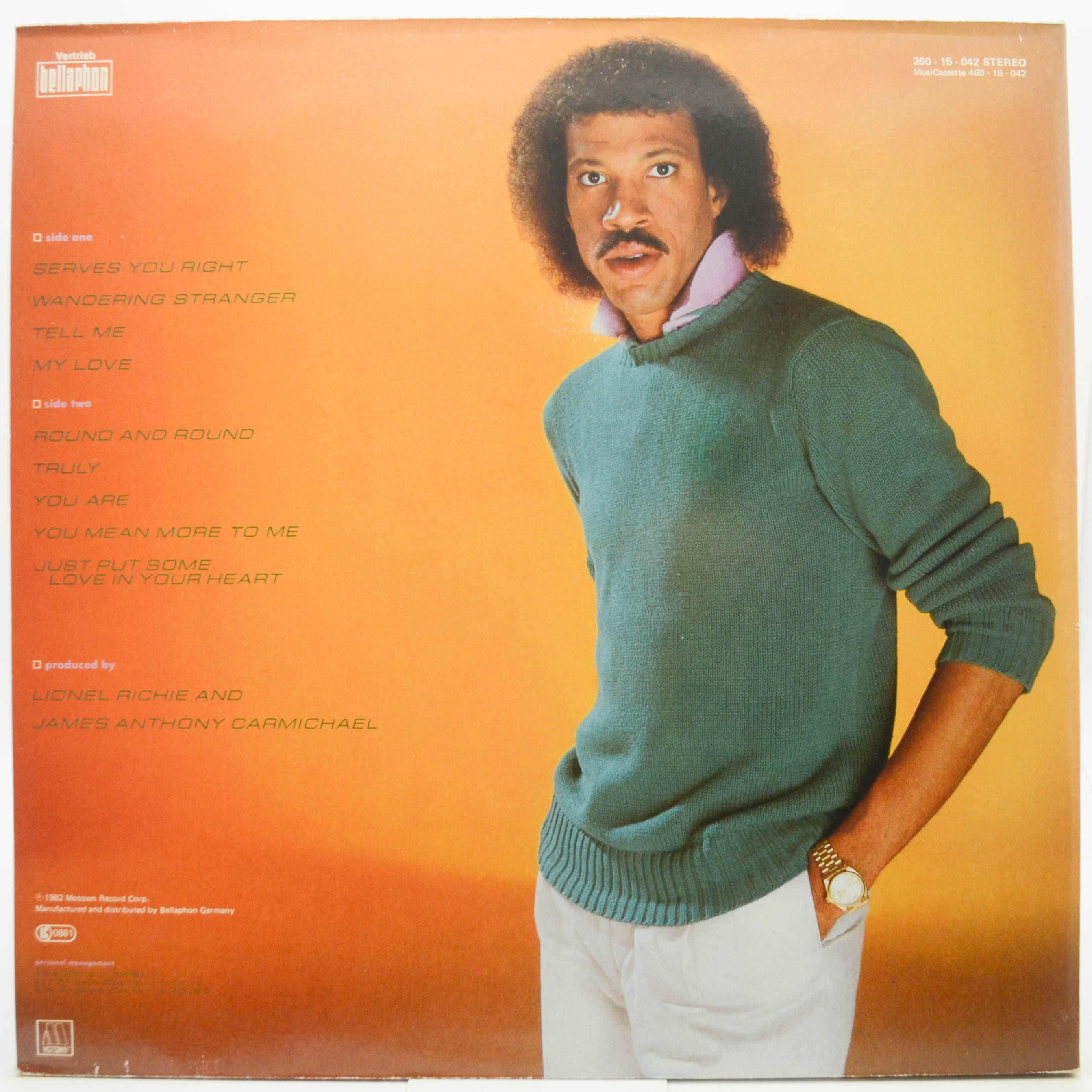 Lionel Richie — Lionel Richie, 1982