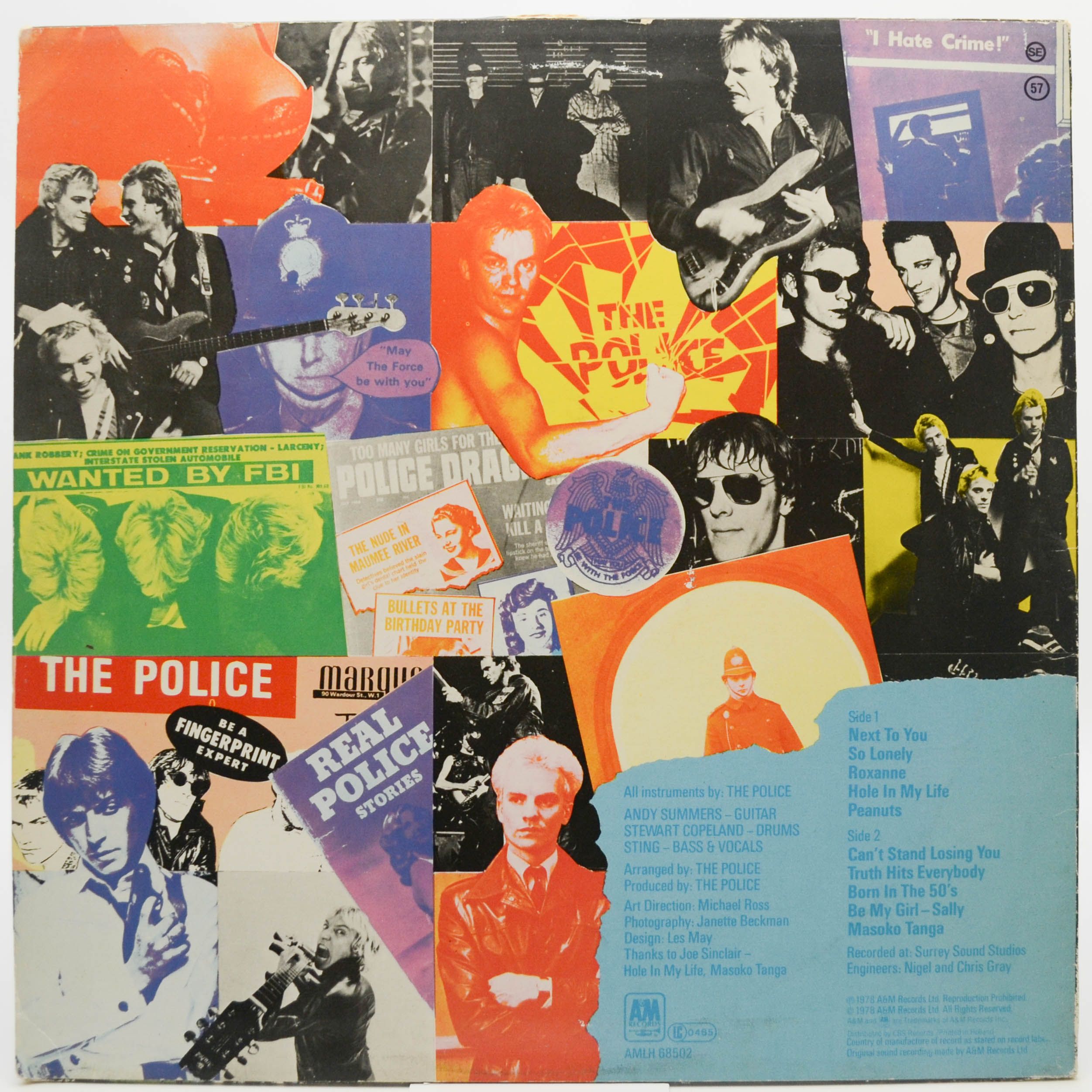 Police — Outlandos D'Amour, 1978