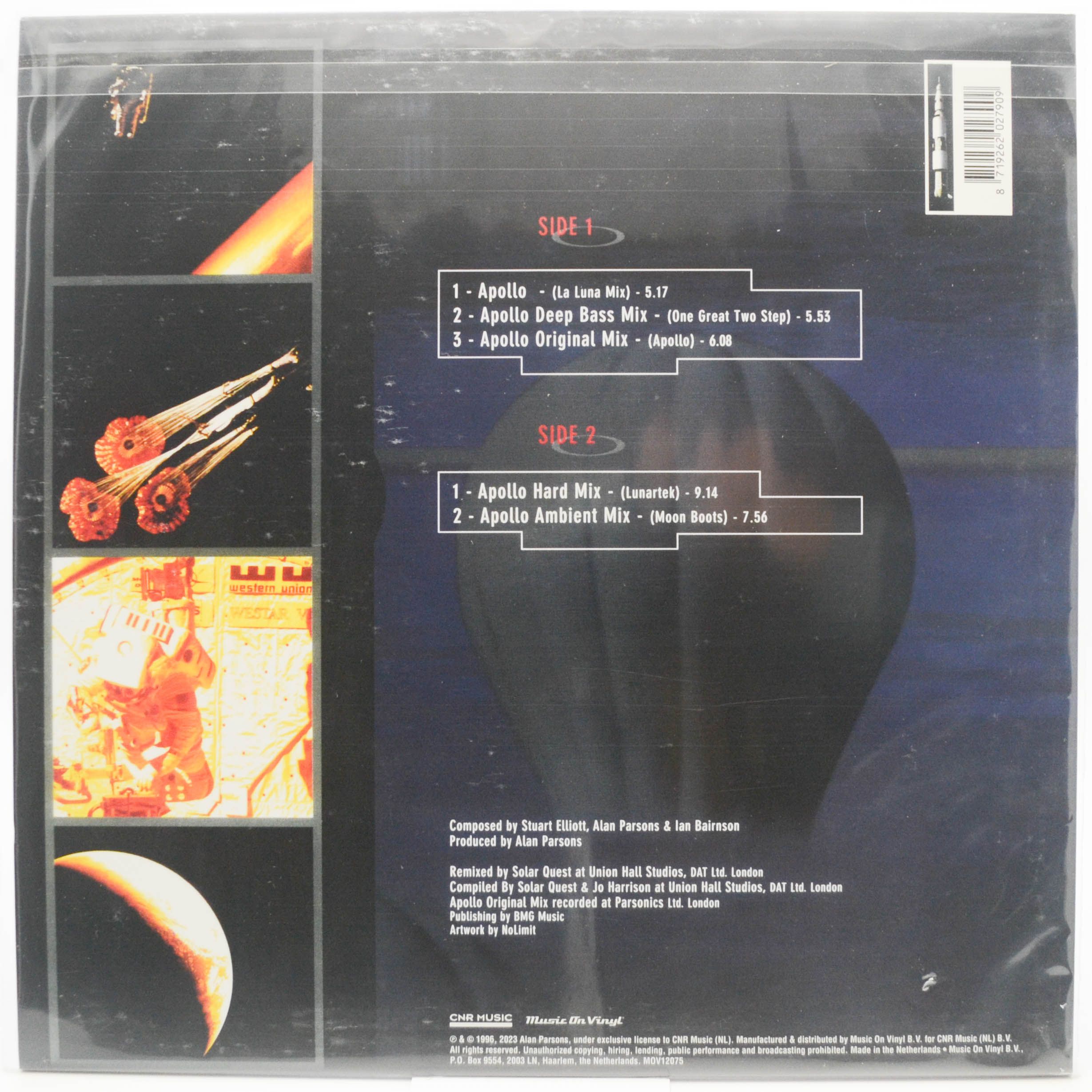 Alan Parsons — Apollo (Remixed By Solar Quest), 1996