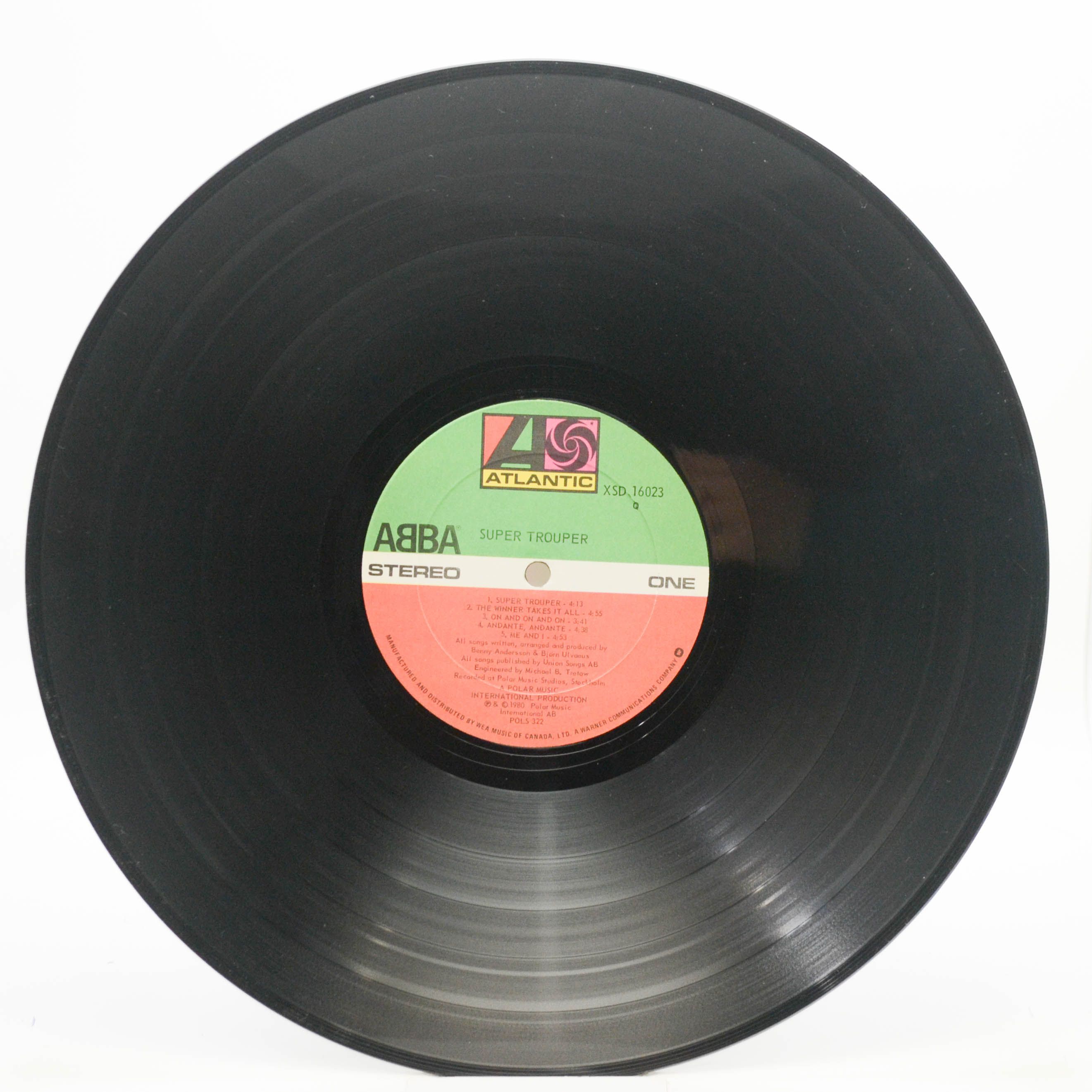 ABBA — Super Trouper, 1980