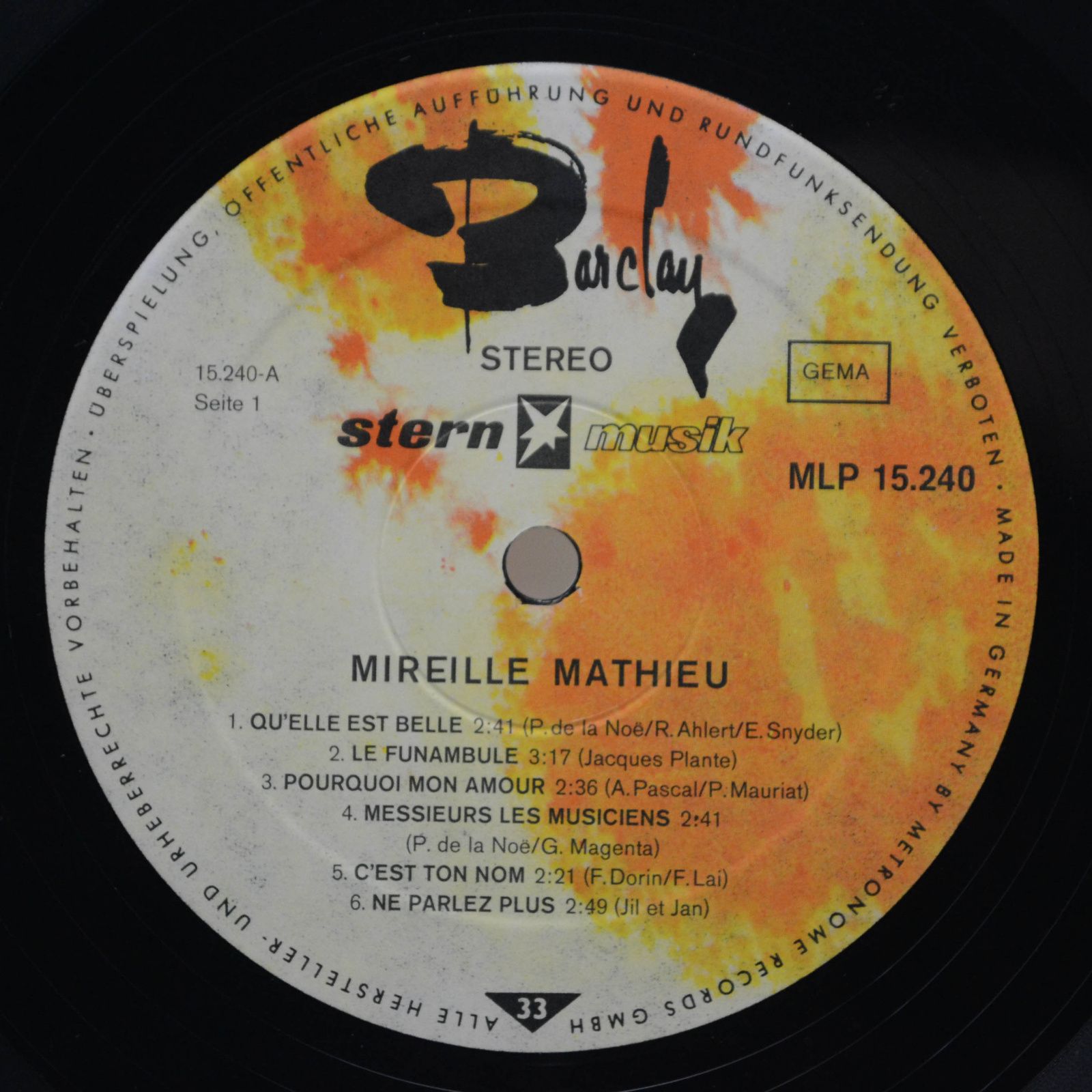Mireille Mathieu — Mireille Mathieu, 1966