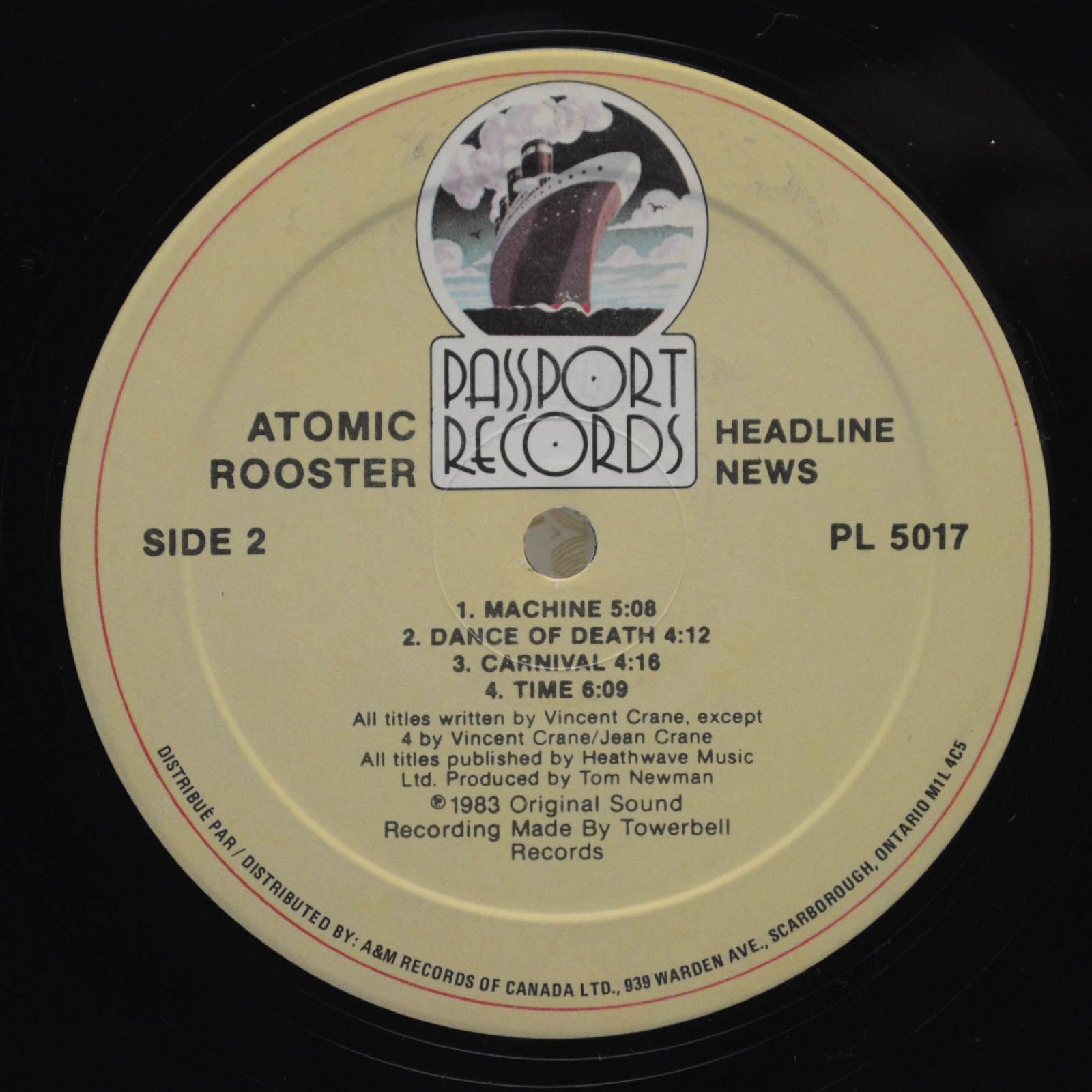 Atomic Rooster — Headline News, 1983